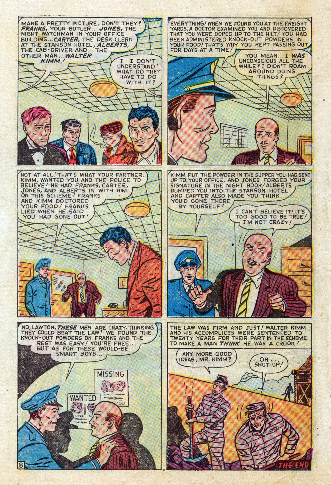 Read online Justice (1947) comic -  Issue #18 - 18