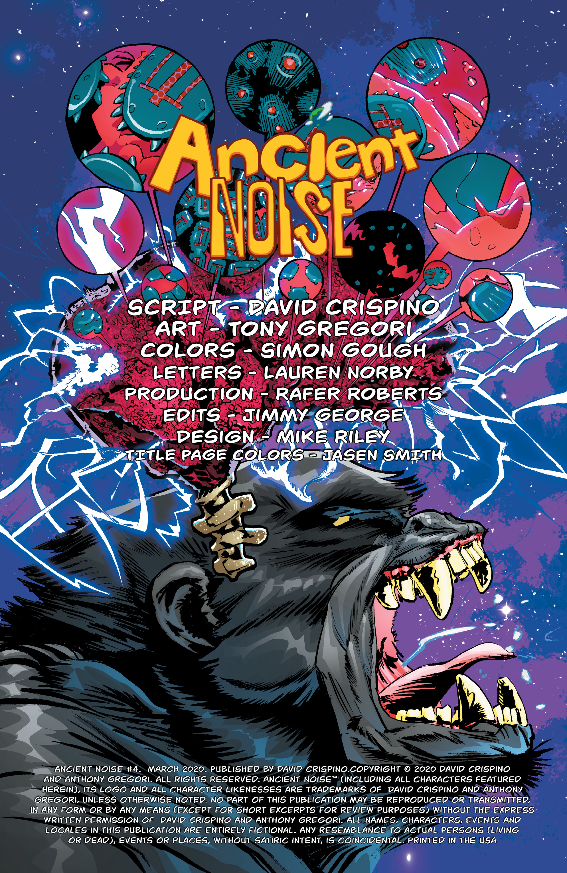 Read online Ancient Noise comic -  Issue #4 - 2