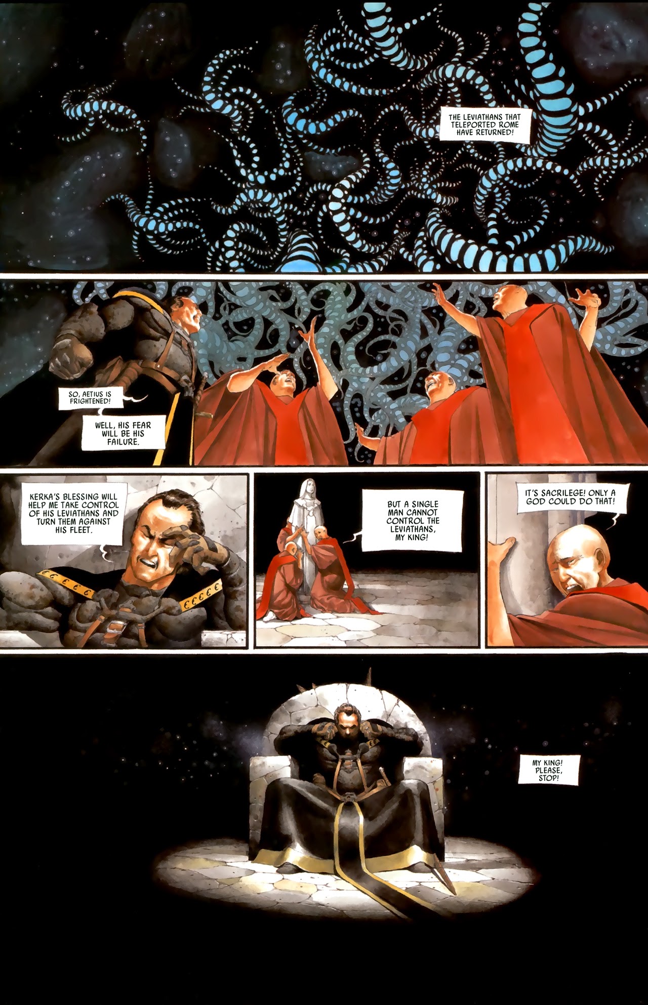 Read online Scourge Of The Gods: The Fall comic -  Issue #1 - 23