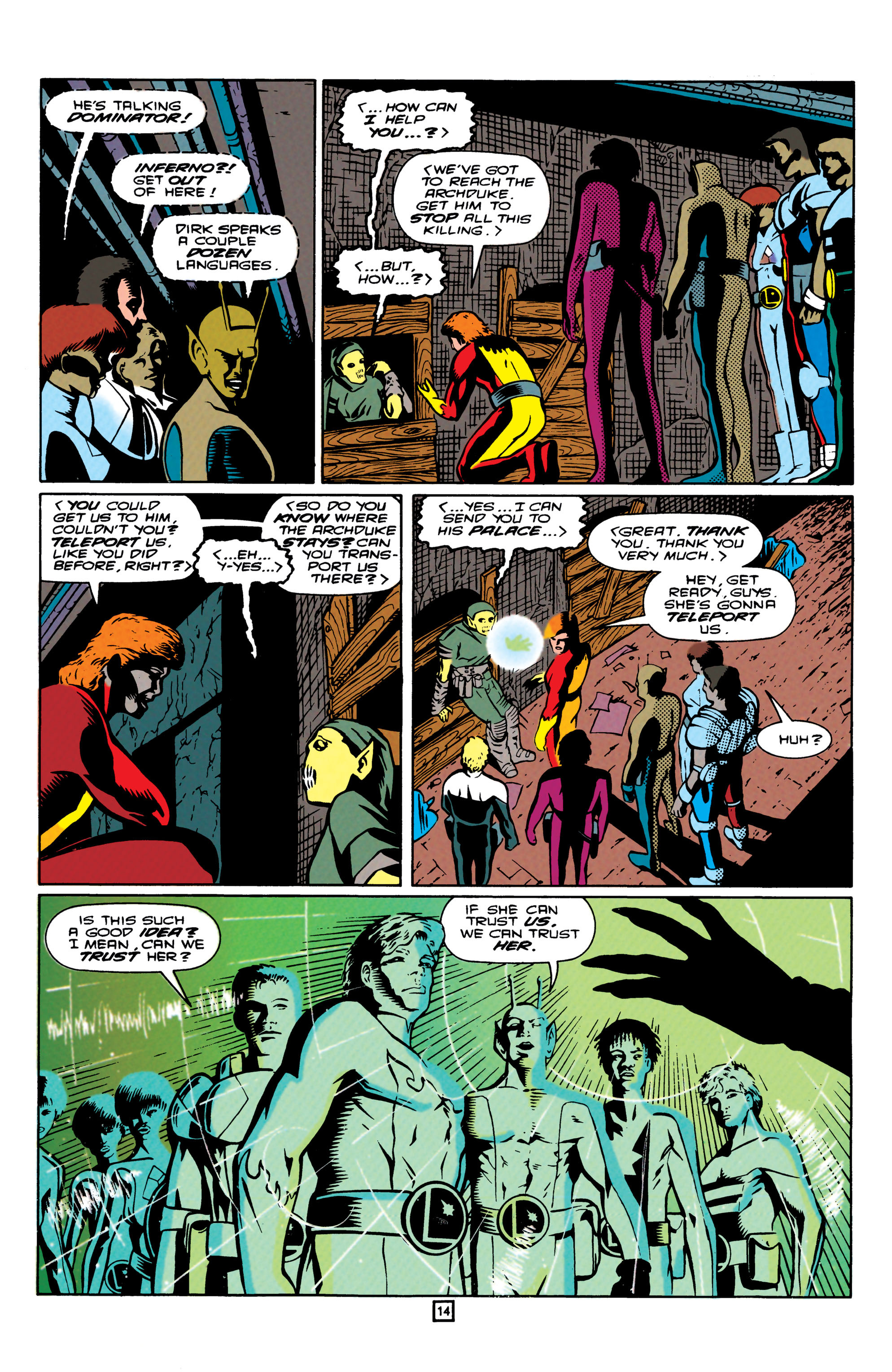 Read online Legionnaires comic -  Issue #13 - 15