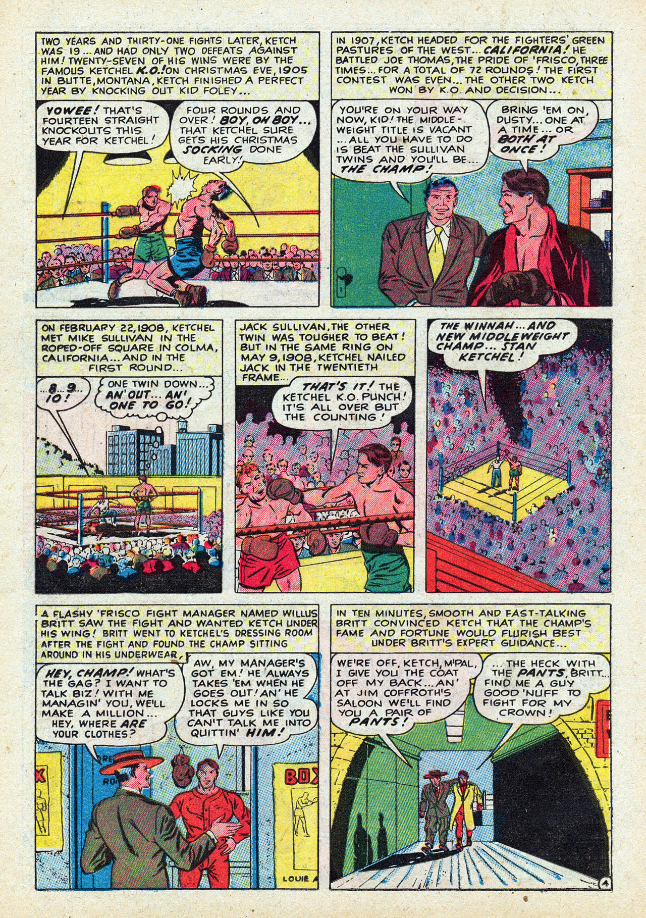 Read online Sports Action comic -  Issue #7 - 14