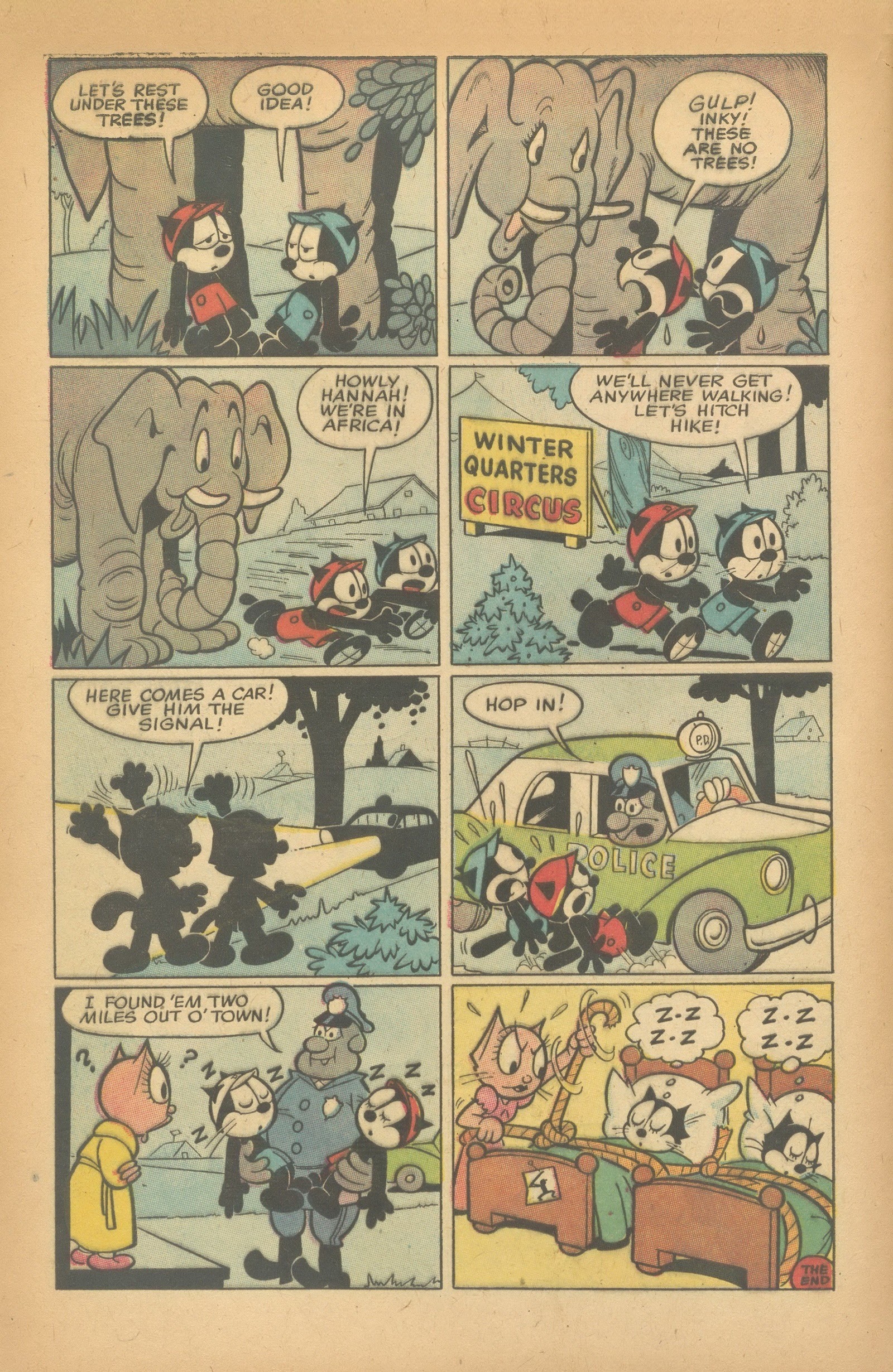 Read online Felix the Cat (1955) comic -  Issue #92 - 32