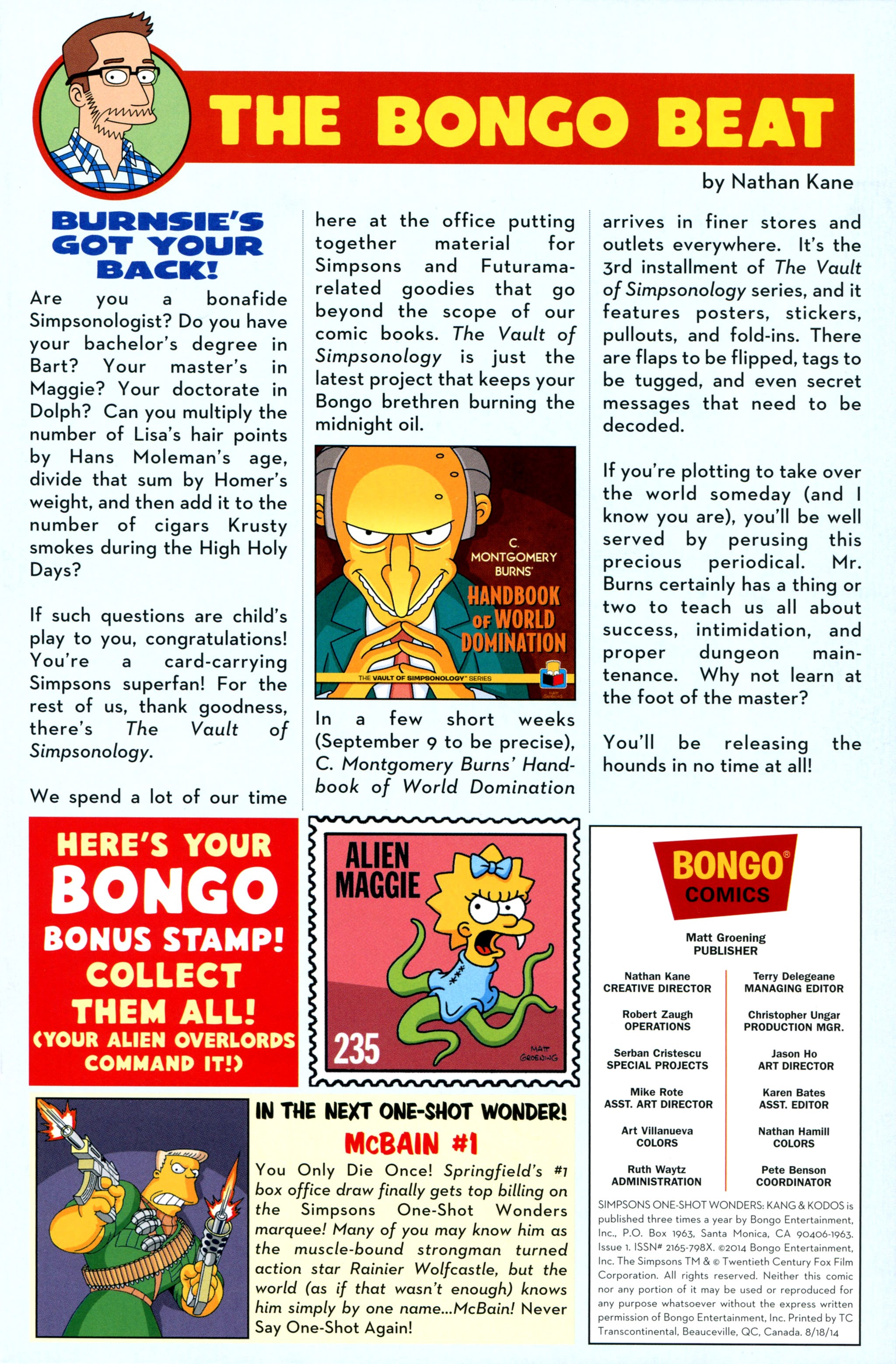 Read online Kang & Kodos! comic -  Issue # Full - 29