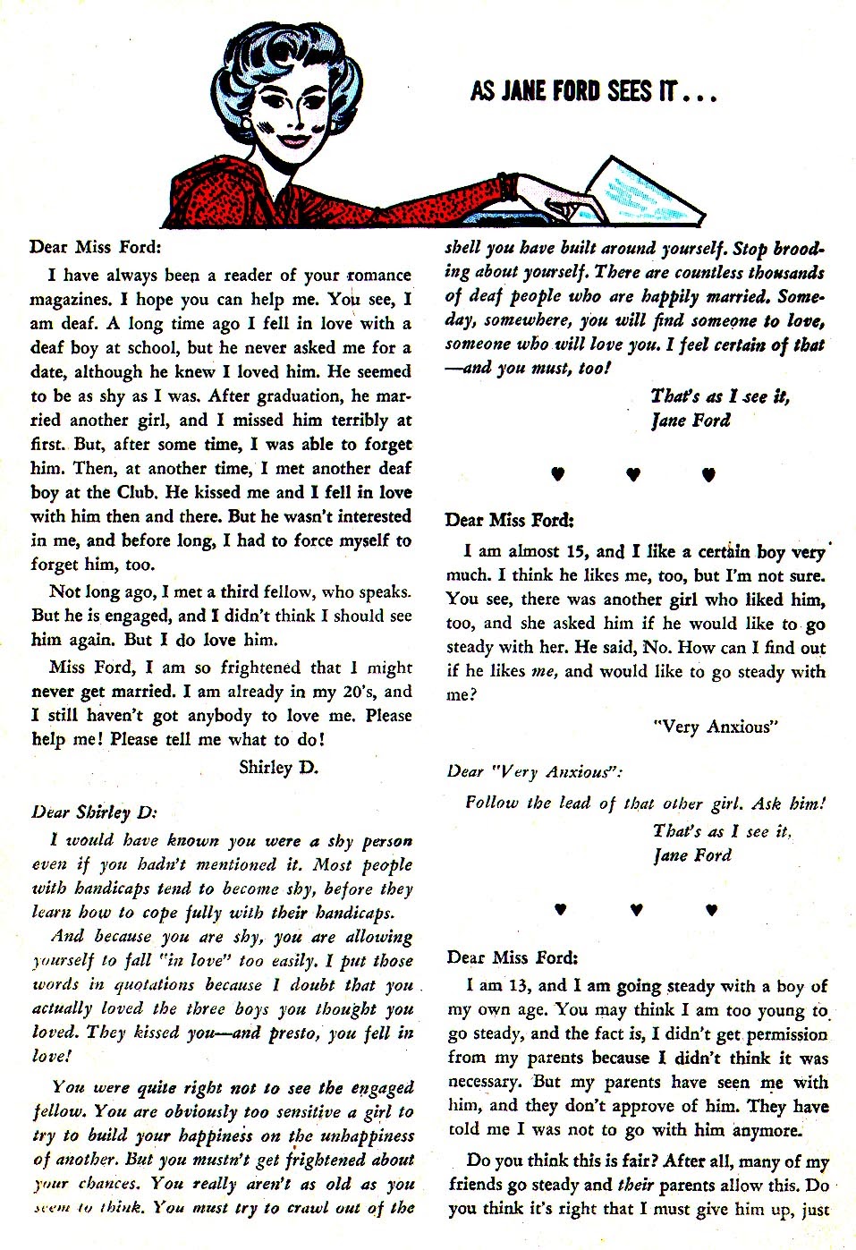 Read online Young Love (1963) comic -  Issue #48 - 17