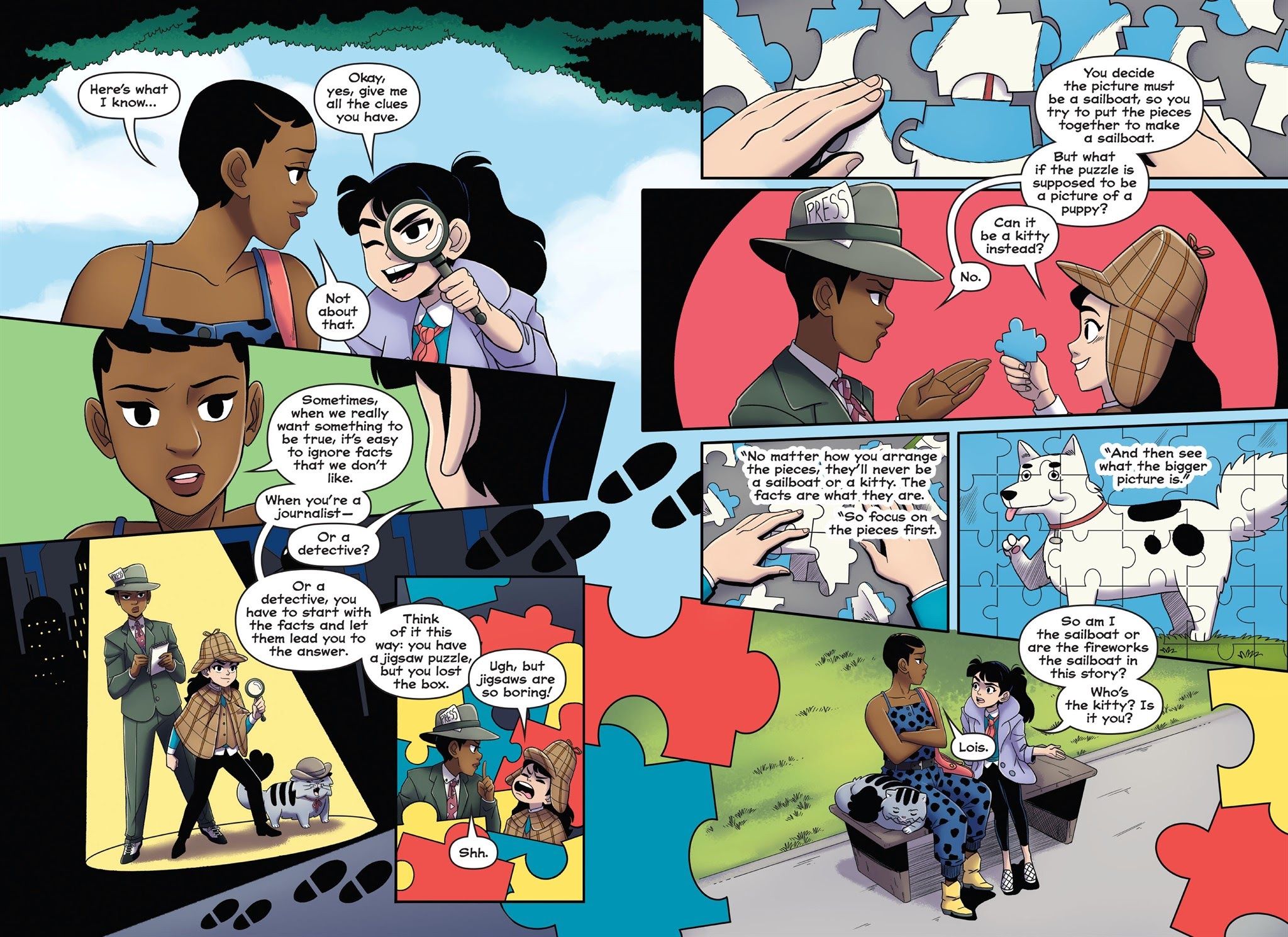 Read online Lois Lane and the Friendship Challenge comic -  Issue # TPB (Part 1) - 84
