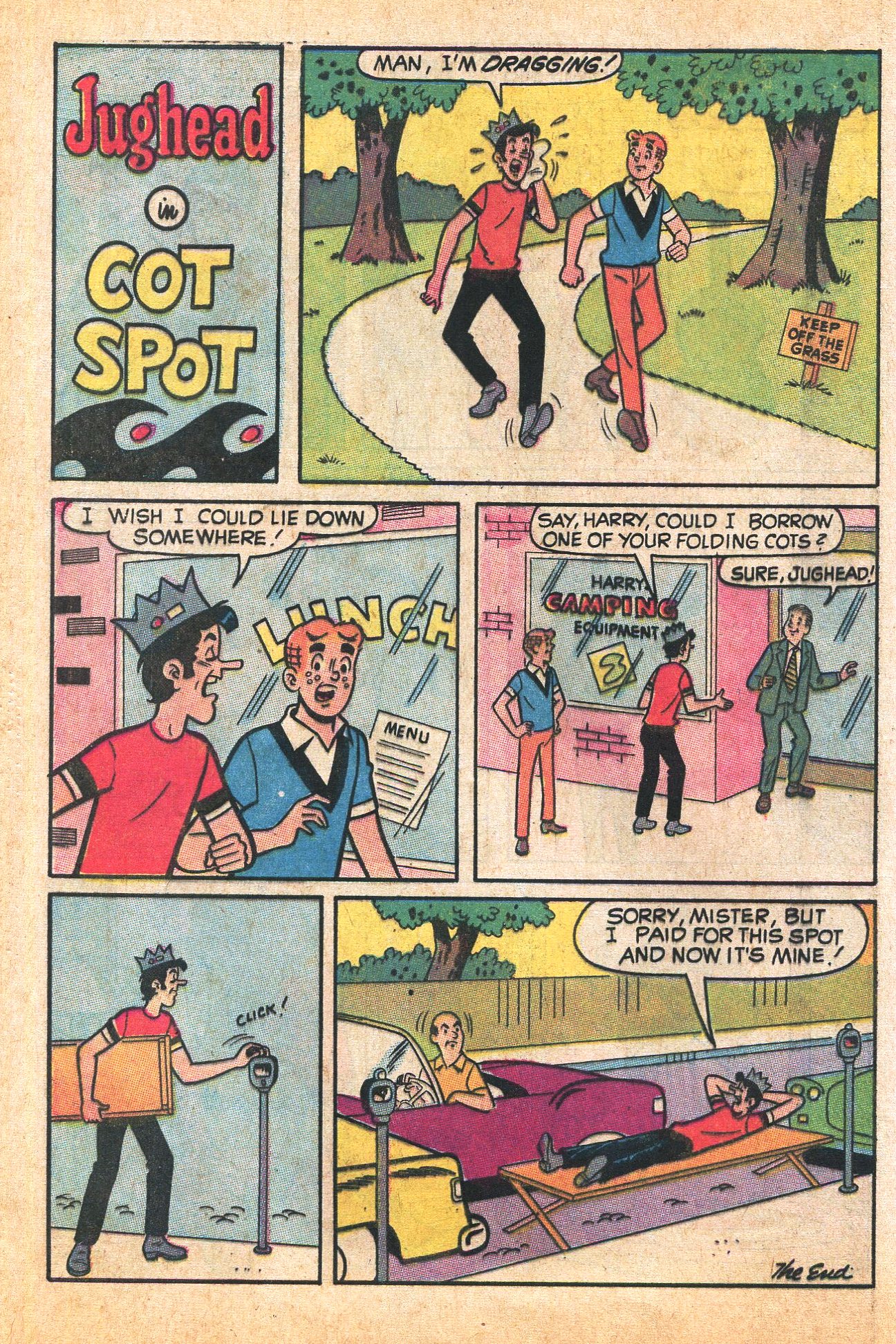 Read online Jughead's Jokes comic -  Issue #20 - 62