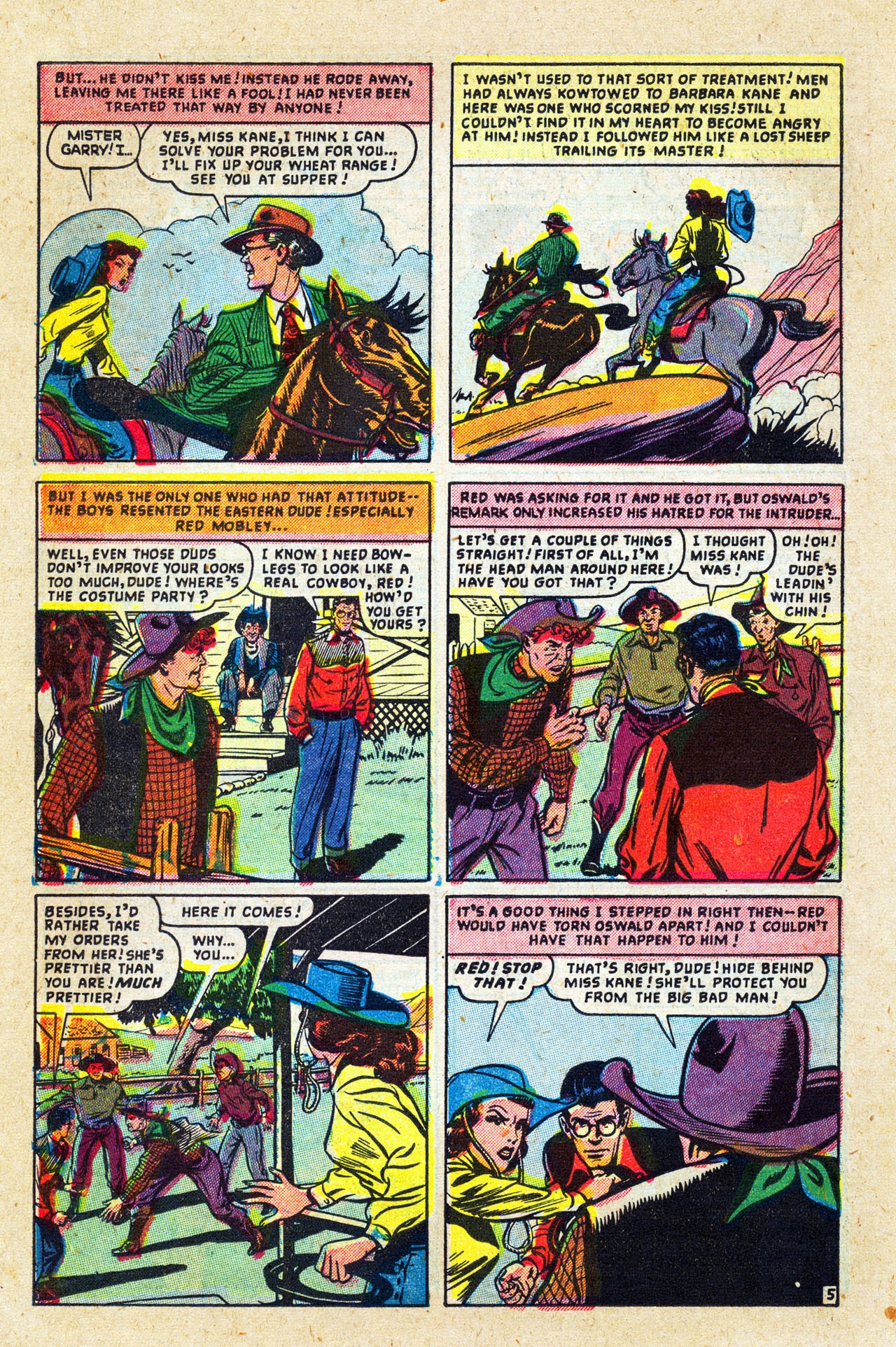 Read online Cowboy Romances comic -  Issue #1 - 18