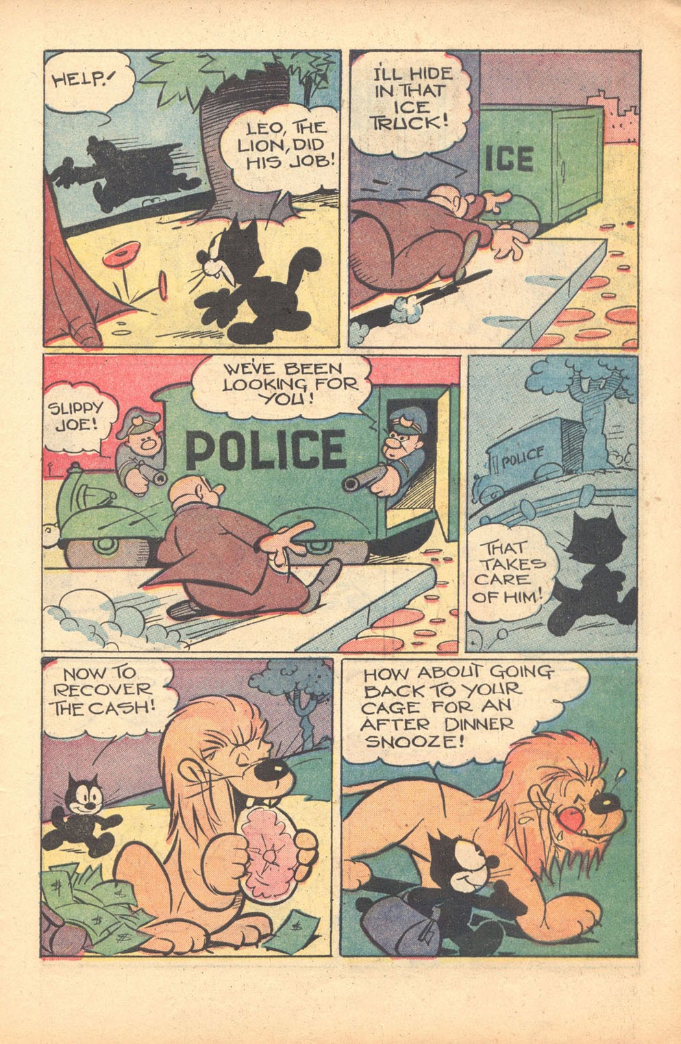 Read online Felix the Cat (1951) comic -  Issue #32 - 27