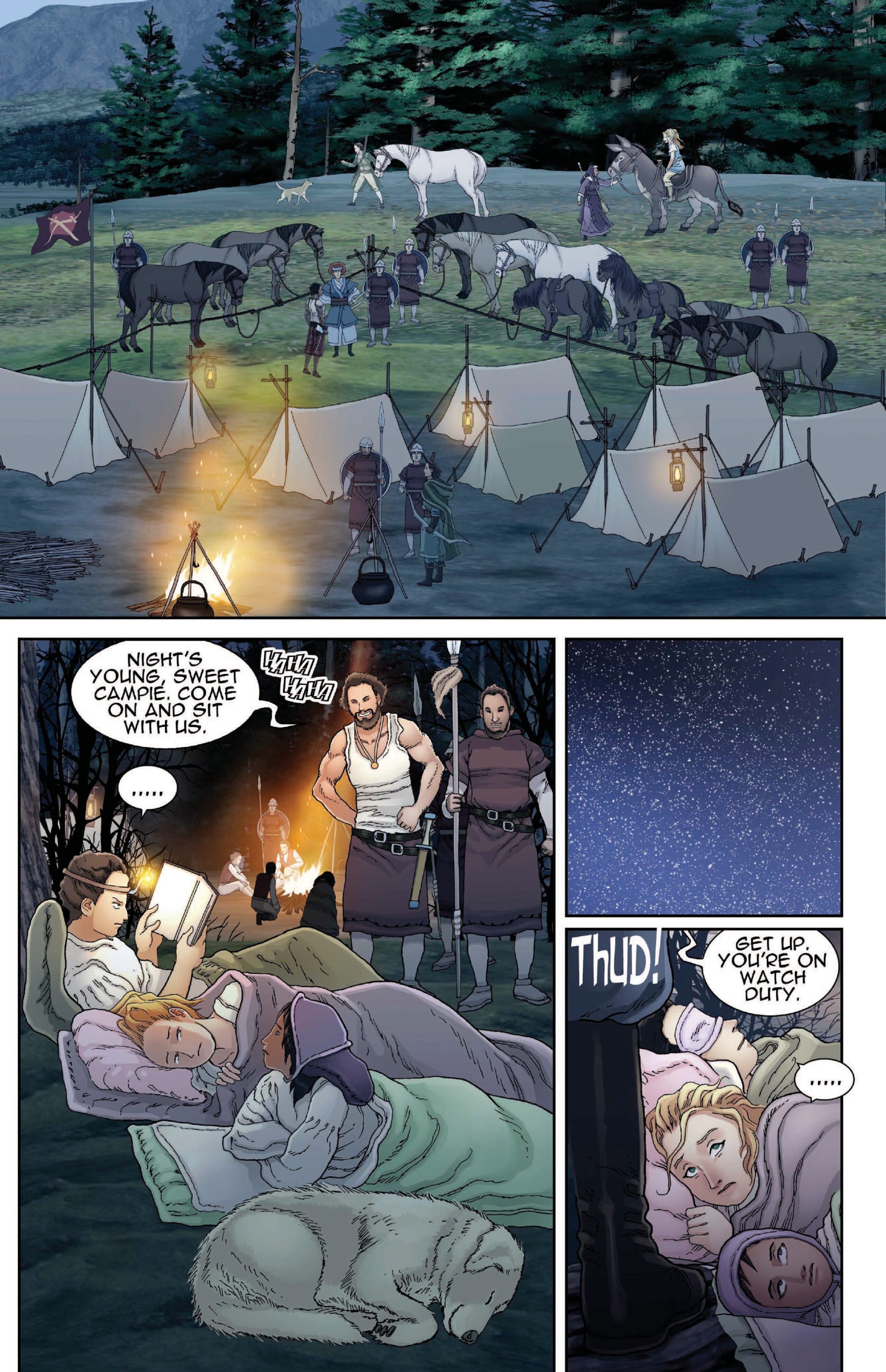 Read online Fantasy Comics comic -  Issue #3 - 4