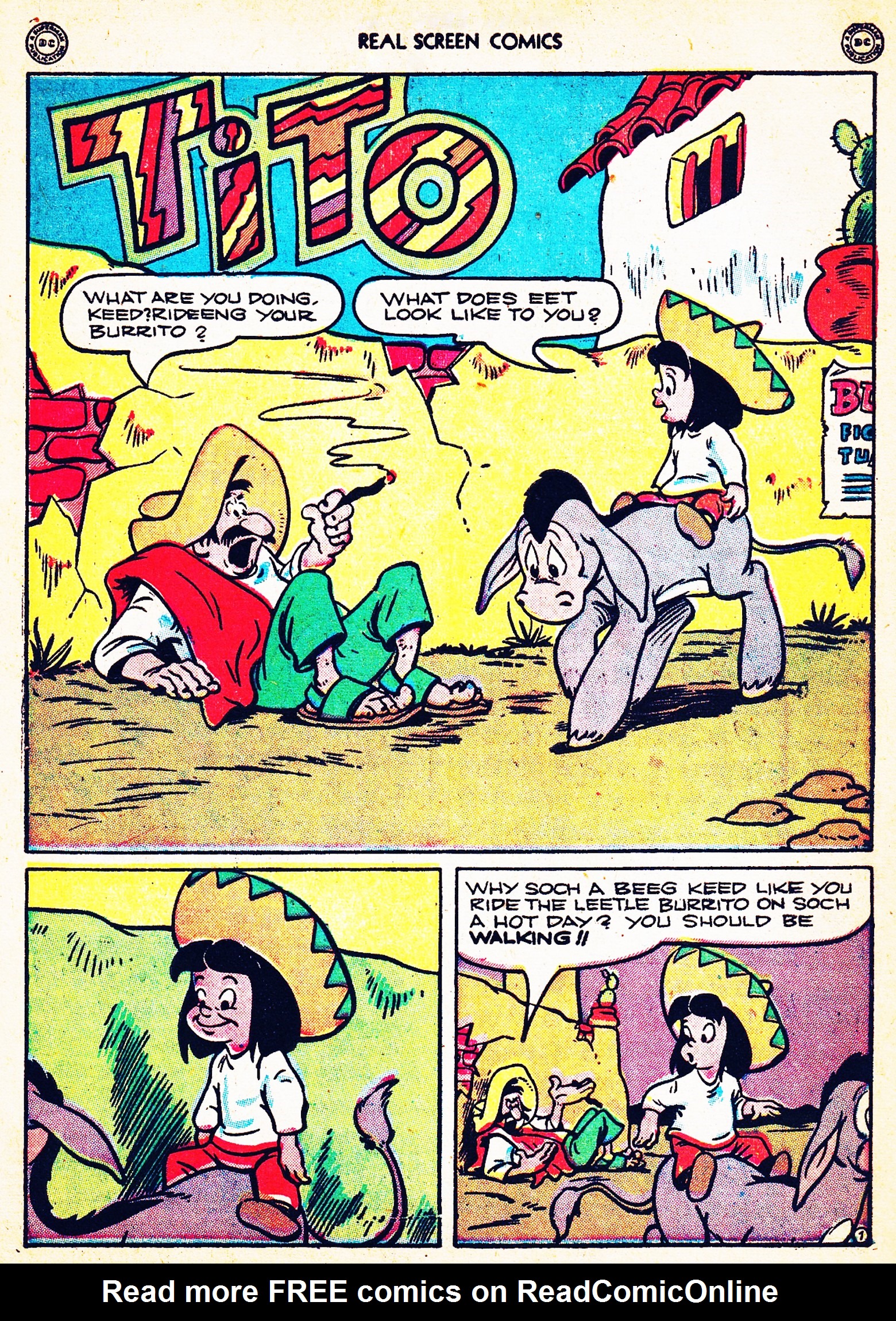 Read online Real Screen Comics comic -  Issue #21 - 11