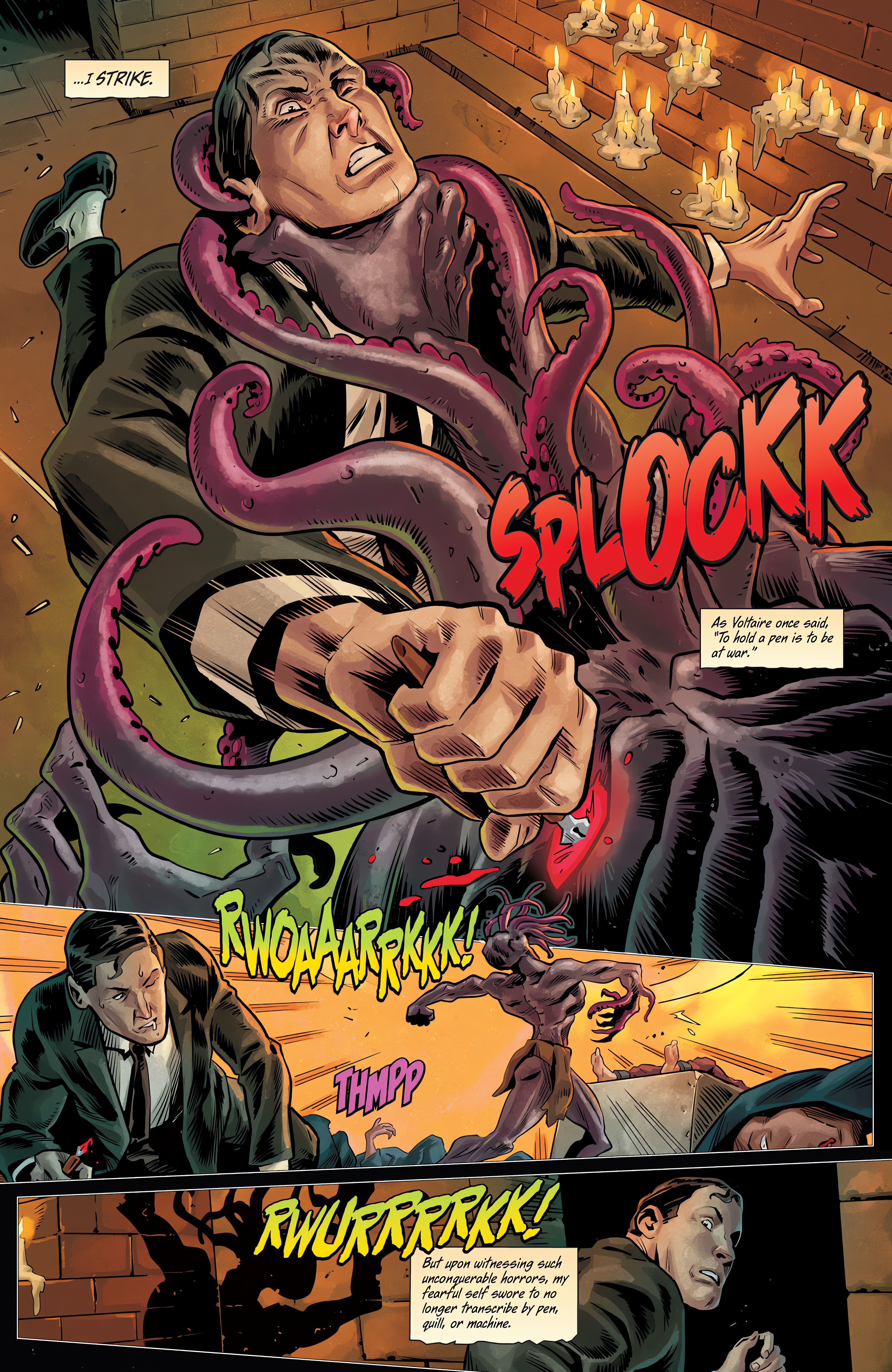 Read online Lovecraft: The Call of Cthulhu comic -  Issue # Full - 18