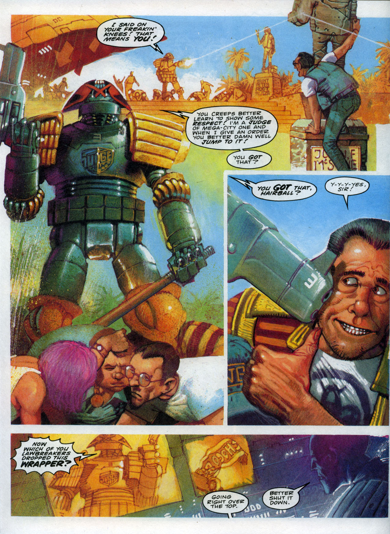 Read online Judge Dredd: The Megazine (vol. 2) comic -  Issue #15 - 6