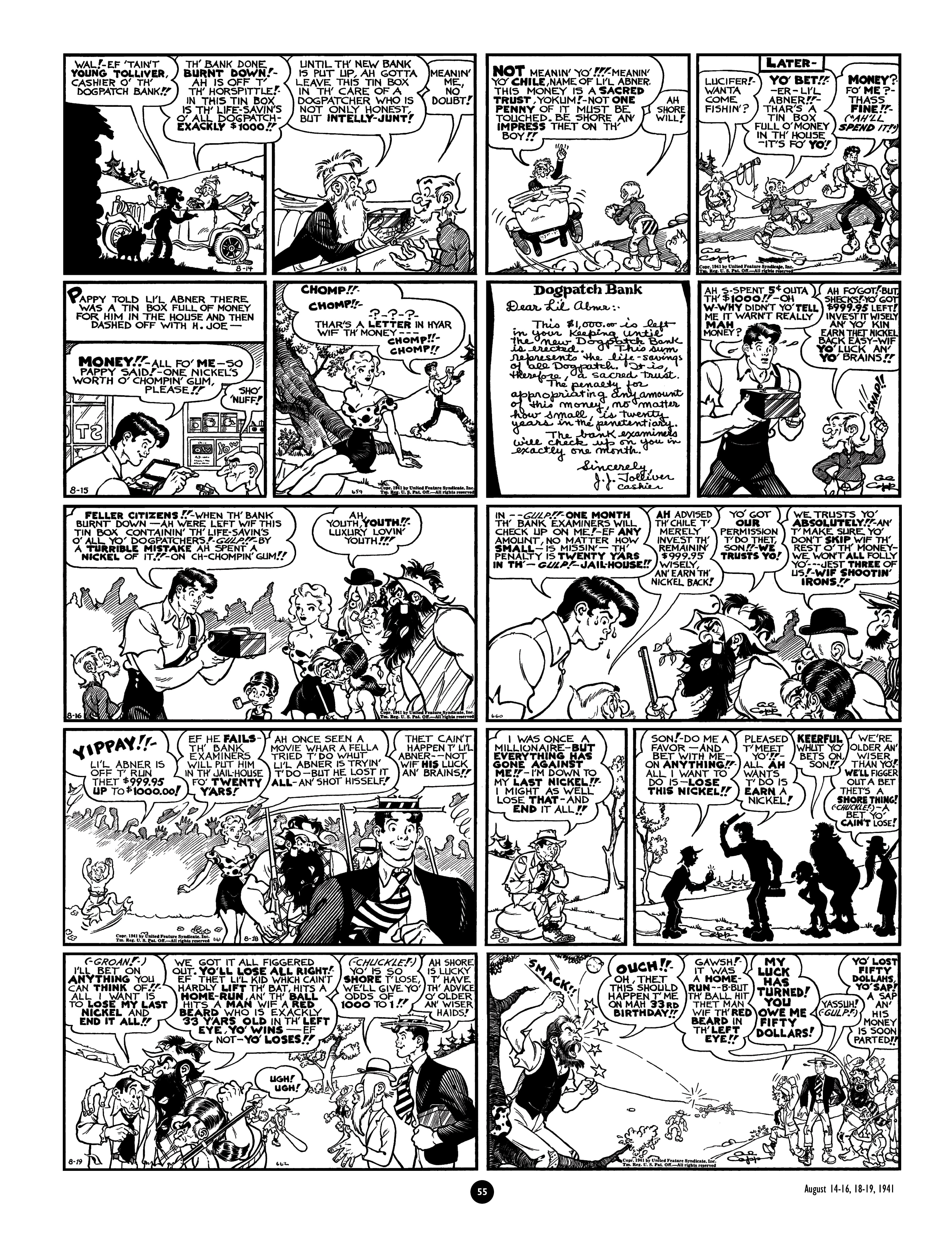 Read online Al Capp's Li'l Abner Complete Daily & Color Sunday Comics comic -  Issue # TPB 4 (Part 1) - 56
