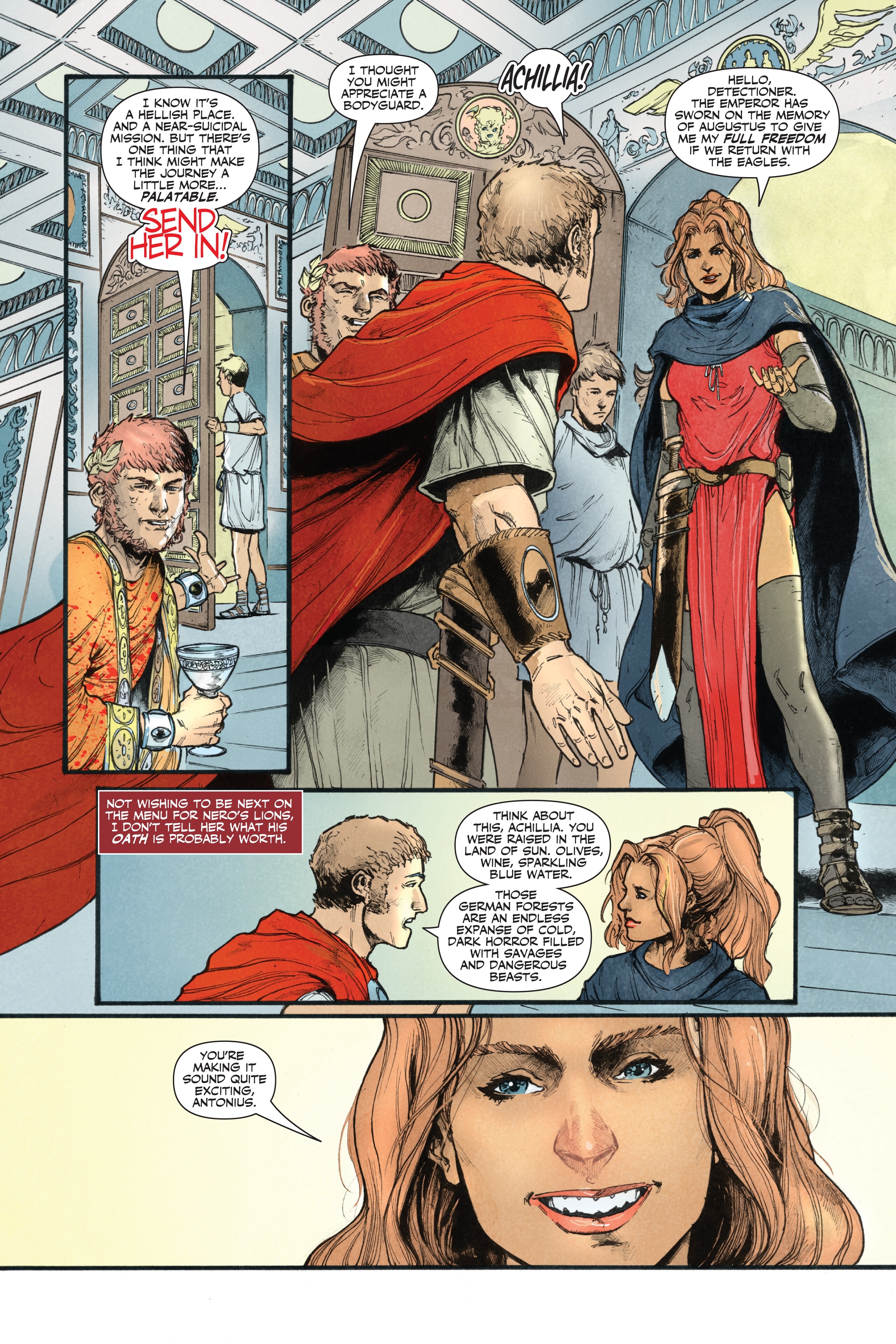 Read online Britannia comic -  Issue # _Deluxe Edition (Part 3) - 18