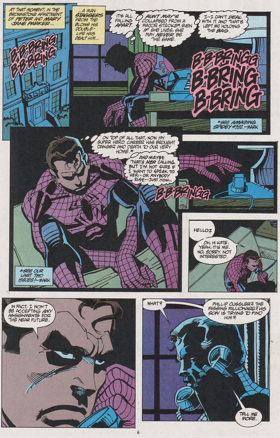 Read online The Spectacular Spider-Man (1976) comic -  Issue #215 - 6