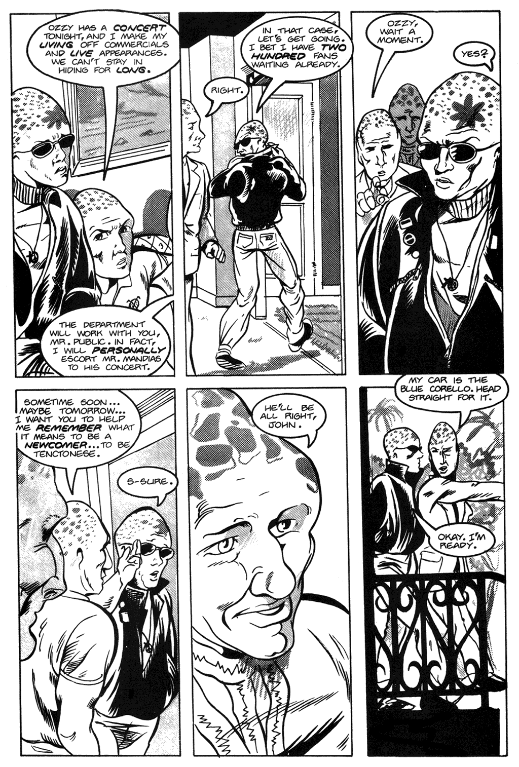 Read online Alien Nation: Public Enemy comic -  Issue #3 - 22