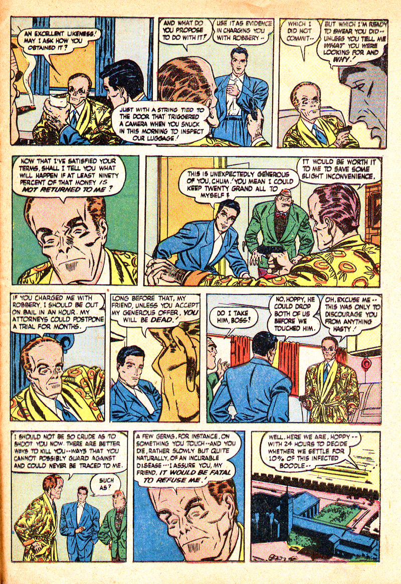 Read online The Saint (1947) comic -  Issue #9 - 22