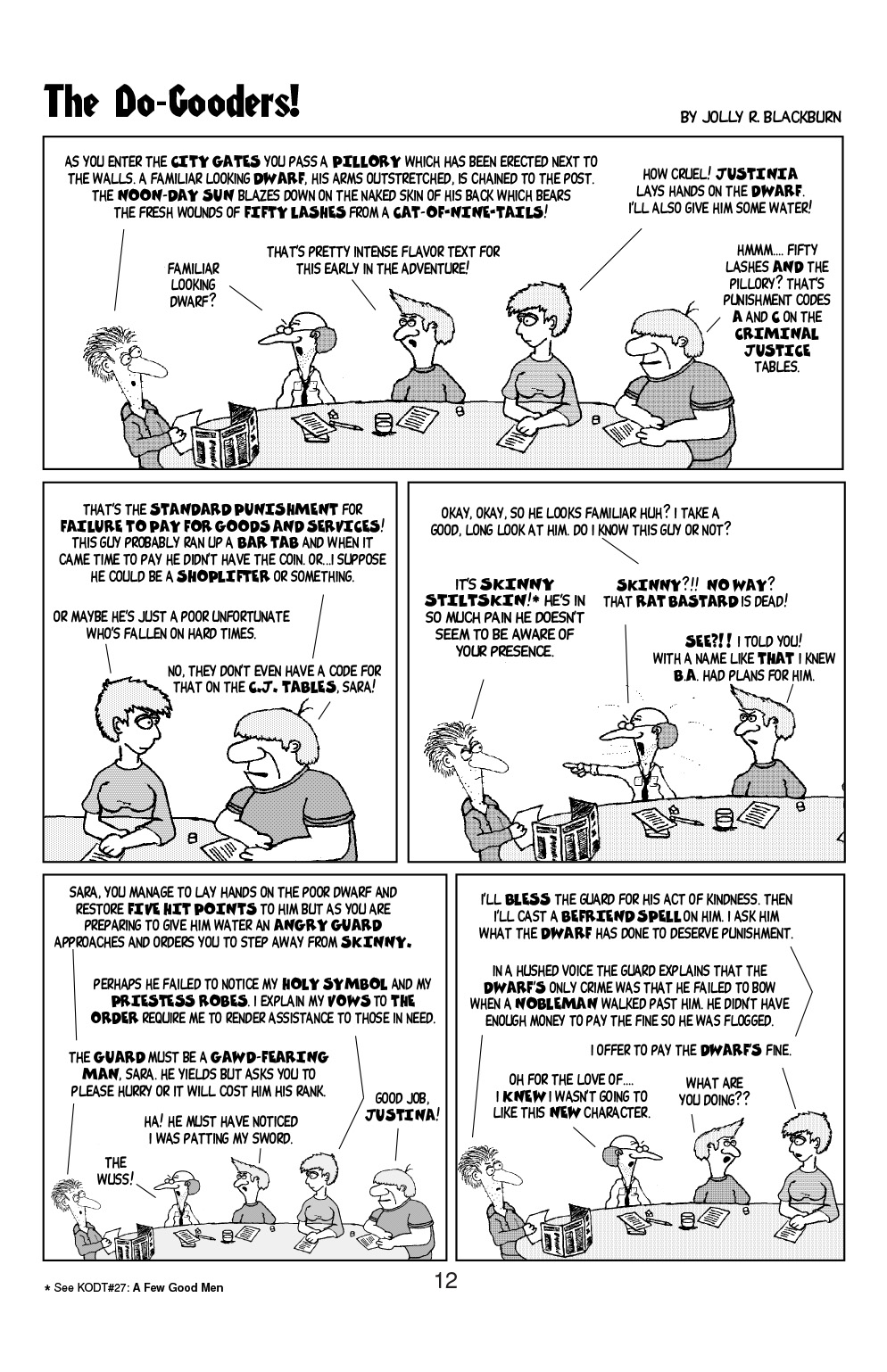 Read online Knights of the Dinner Table comic -  Issue #28 - 14