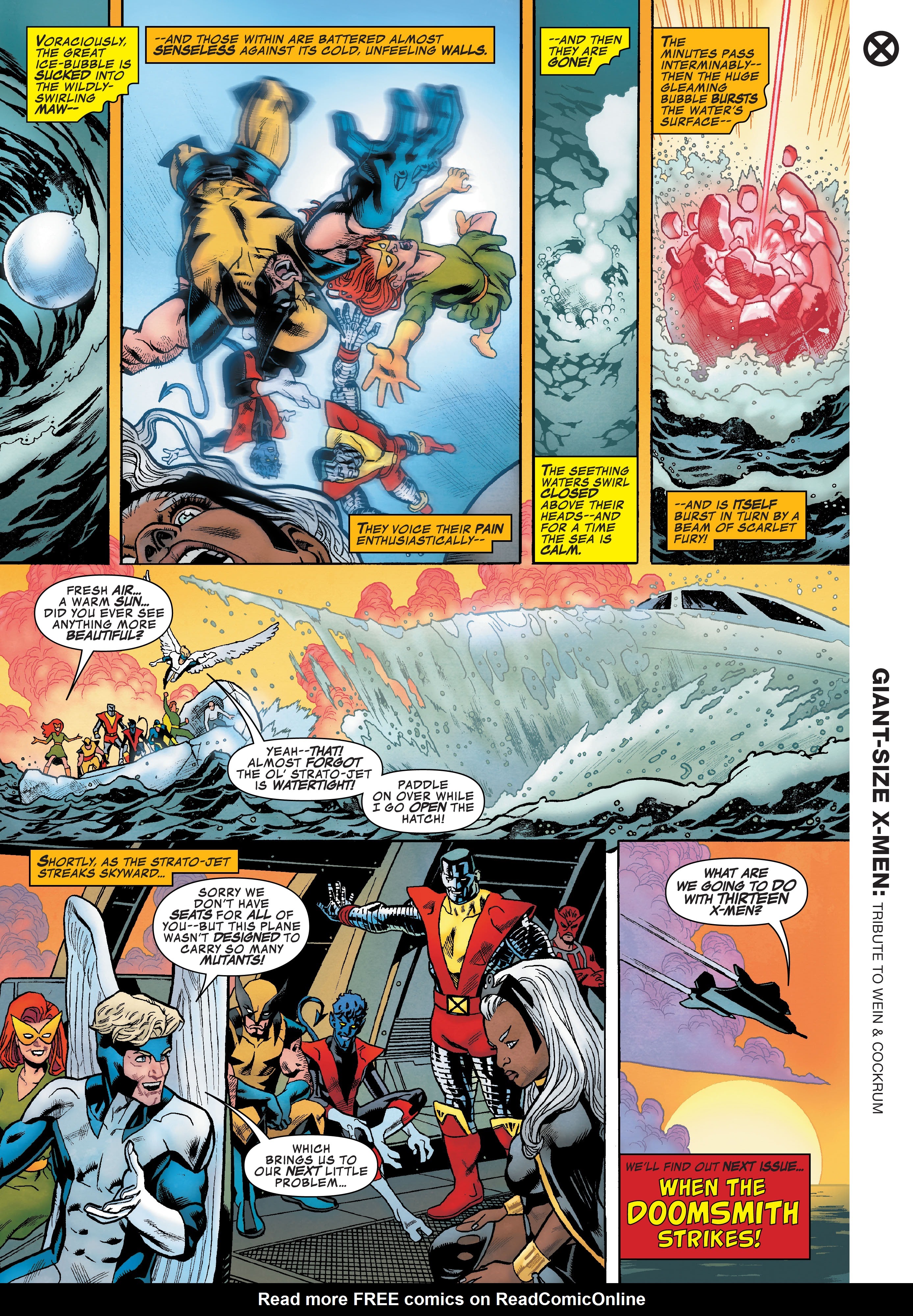 Read online Giant-Size X-Men: Tribute To Wein & Cockrum Gallery Edition comic -  Issue # TPB (Part 1) - 40