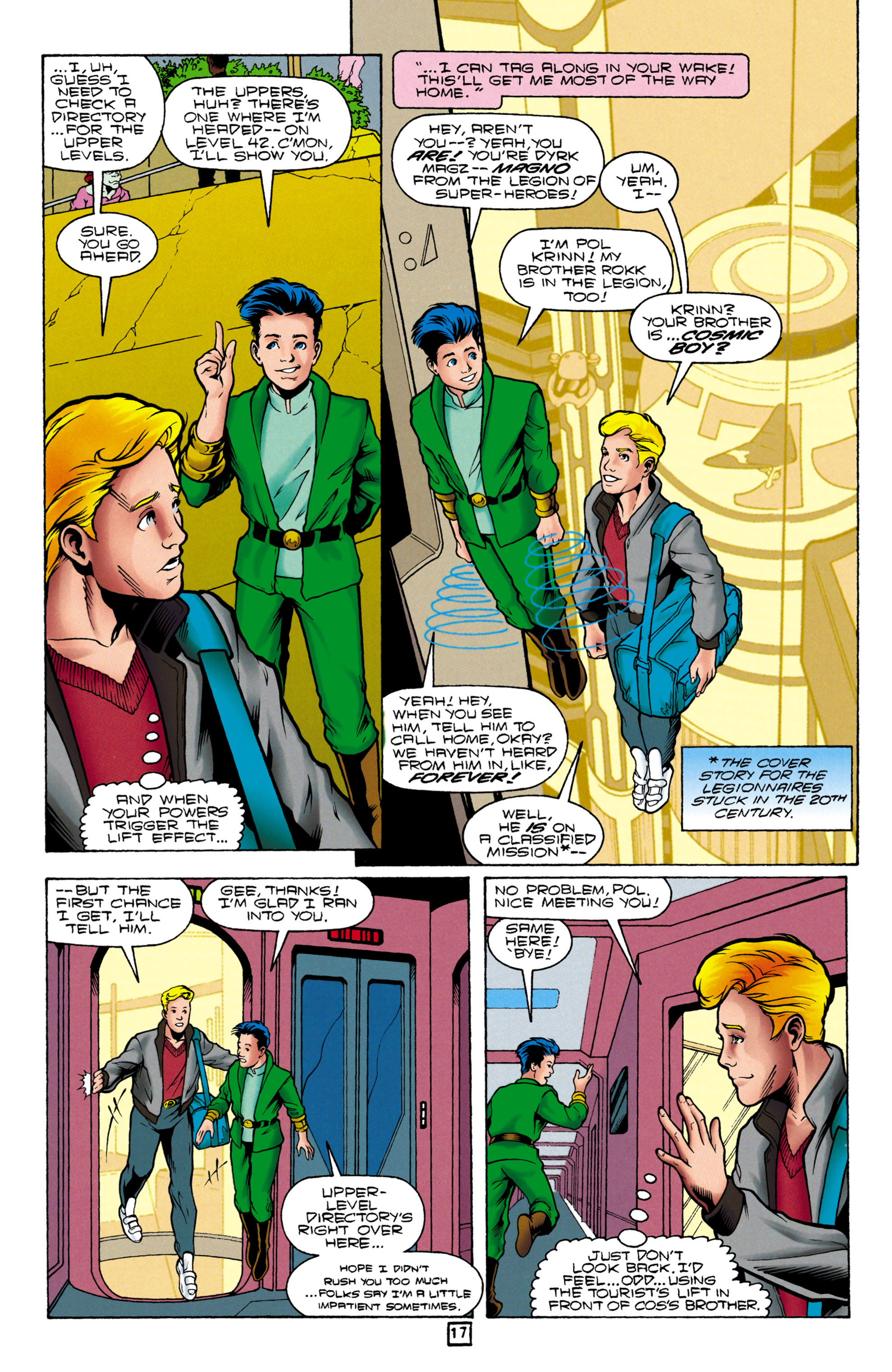 Read online Legionnaires comic -  Issue #53 - 18