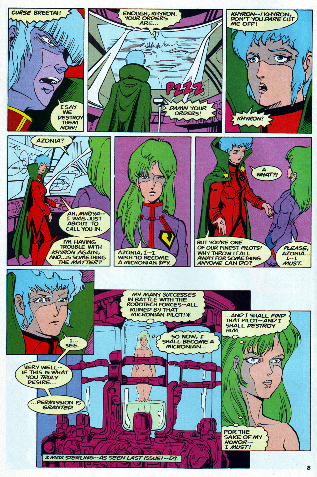 Read online Robotech The Macross Saga comic -  Issue #19 - 10