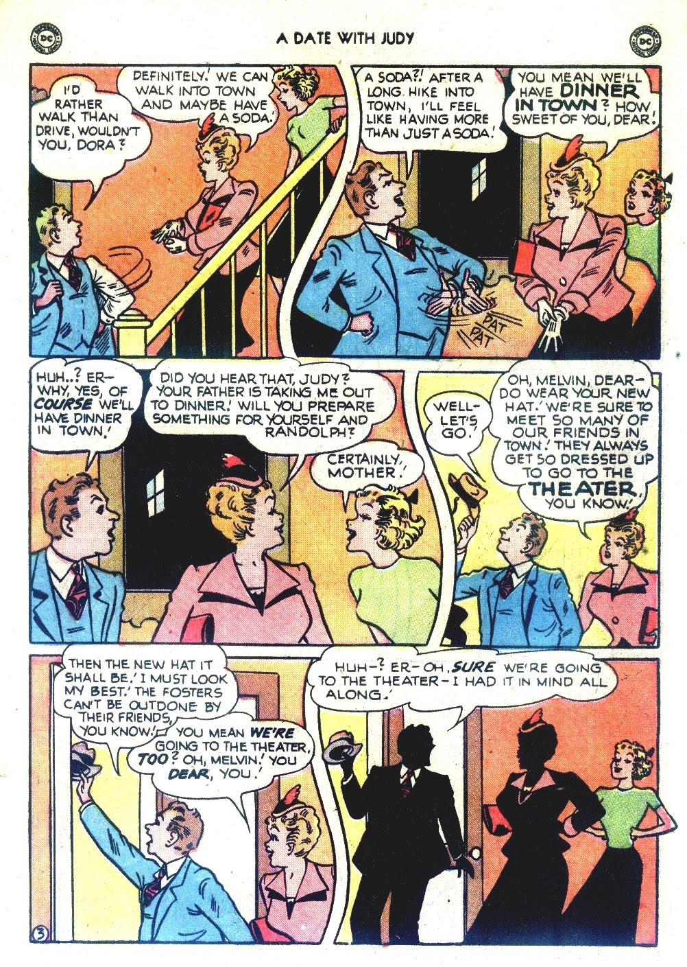 Read online A Date with Judy comic -  Issue #14 - 5