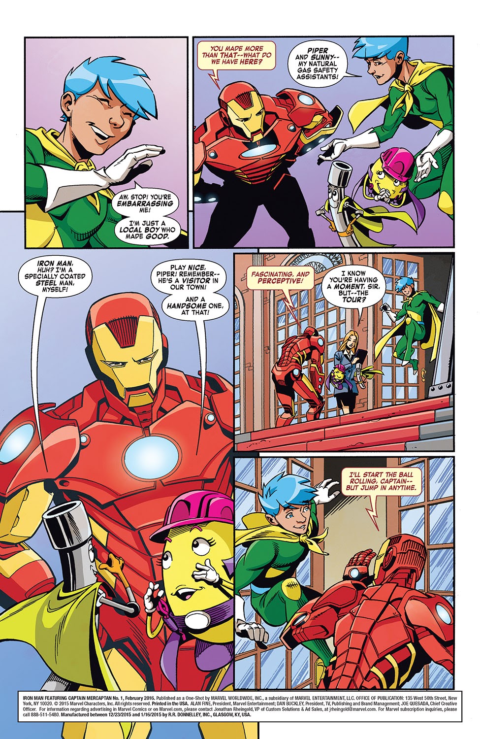 Read online Iron Man Featuring Captain Mercaptan comic -  Issue # Full - 4