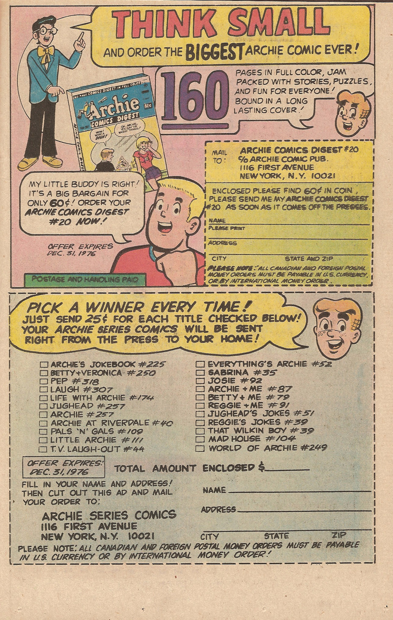 Read online Reggie's Wise Guy Jokes comic -  Issue #39 - 27