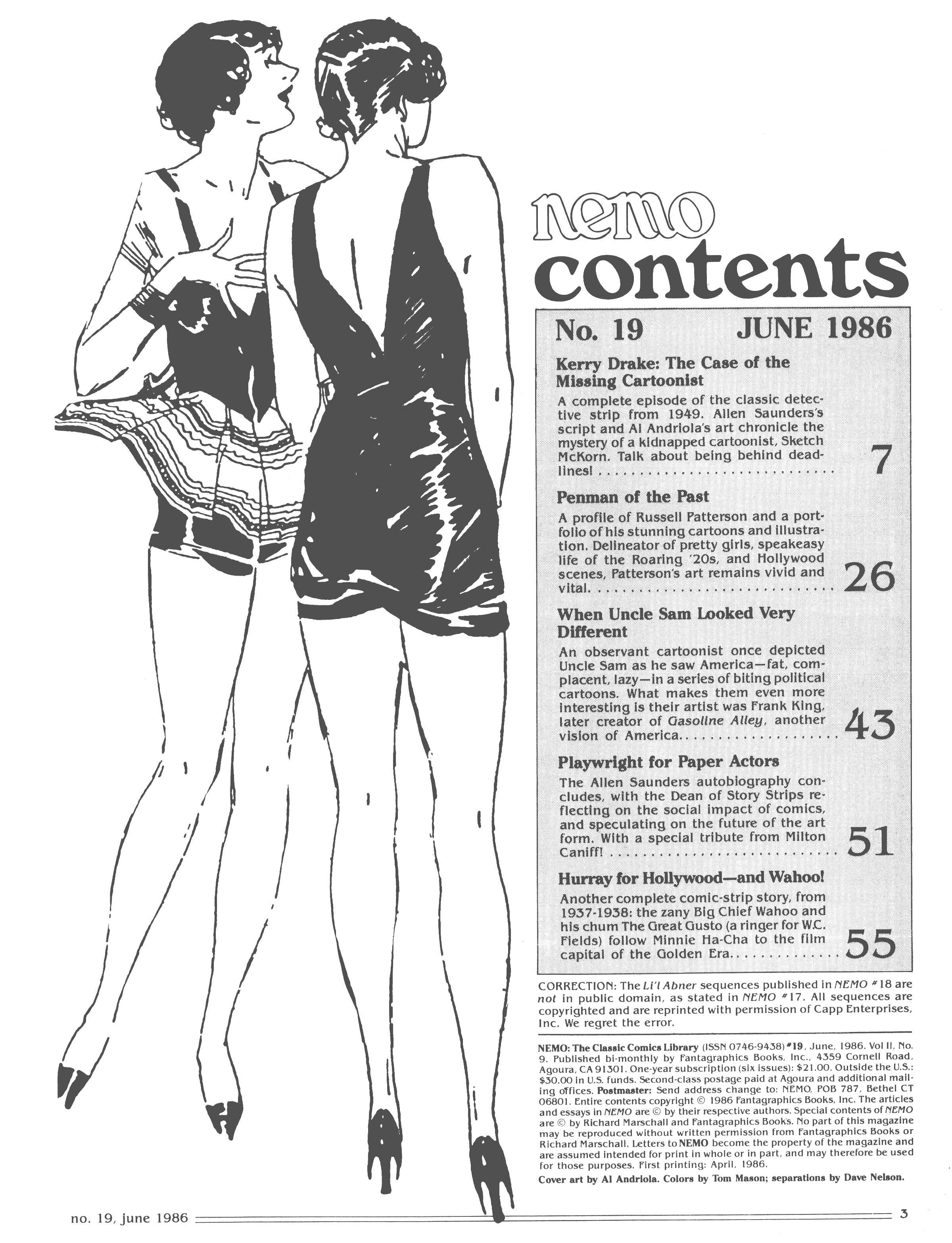 Read online Nemo: The Classic Comics Library comic -  Issue #19 - 3