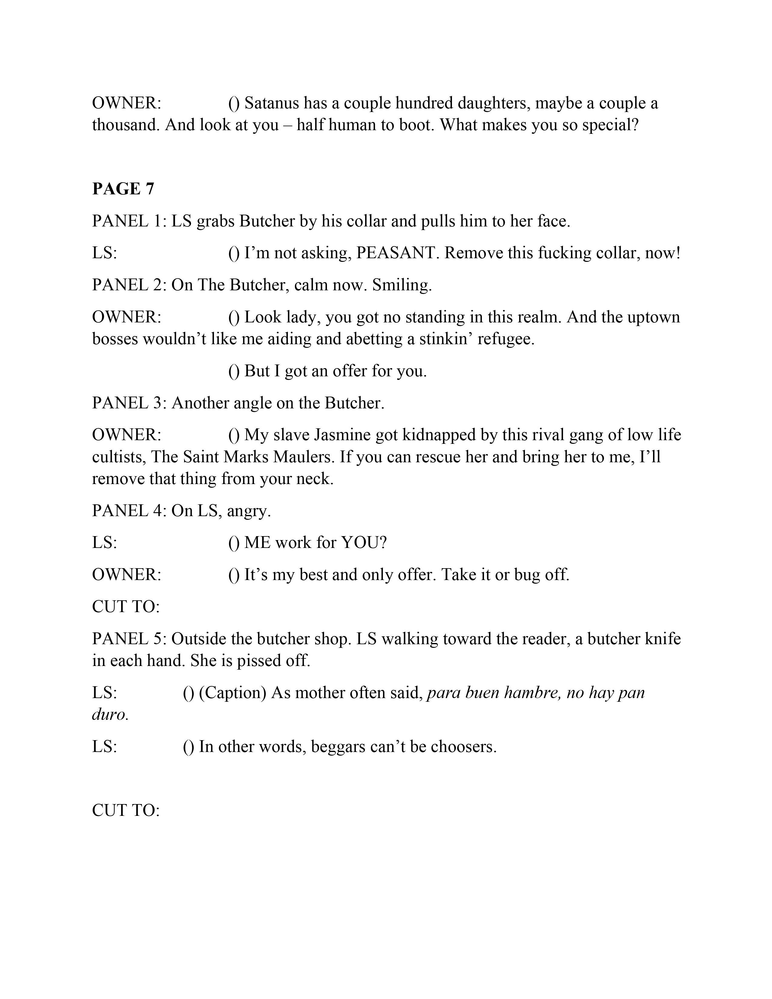 Read online Lady Satanus: Sinister Urge comic -  Issue # TPB - 62