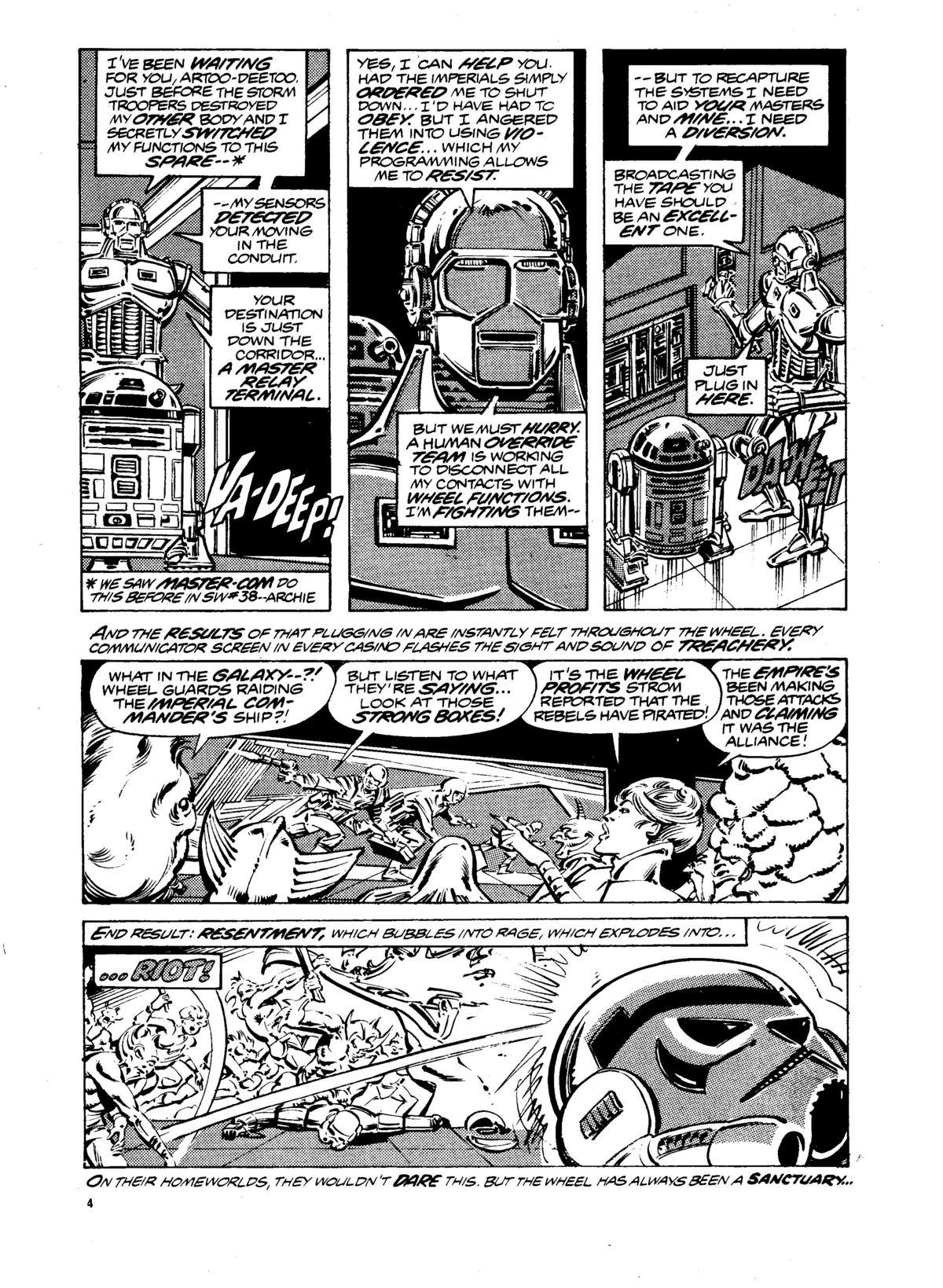 Read online Star Wars Weekly comic -  Issue #52 - 4