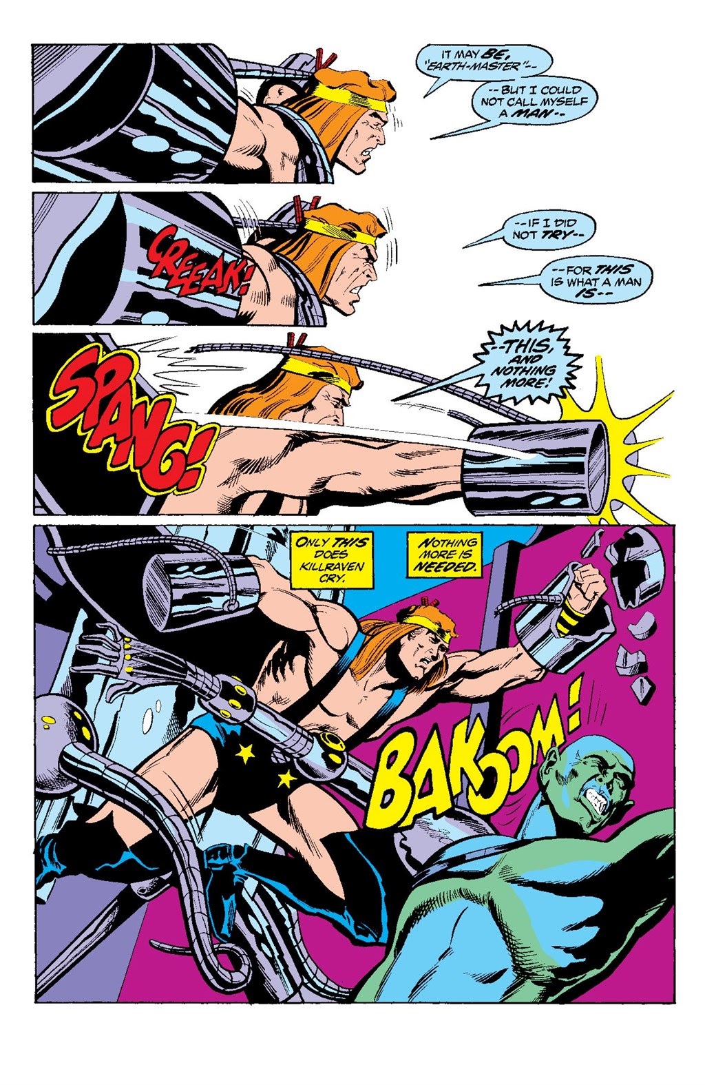 Read online Killraven Epic Collection: Warrior of the Worlds comic -  Issue # TPB (Part 1) - 42