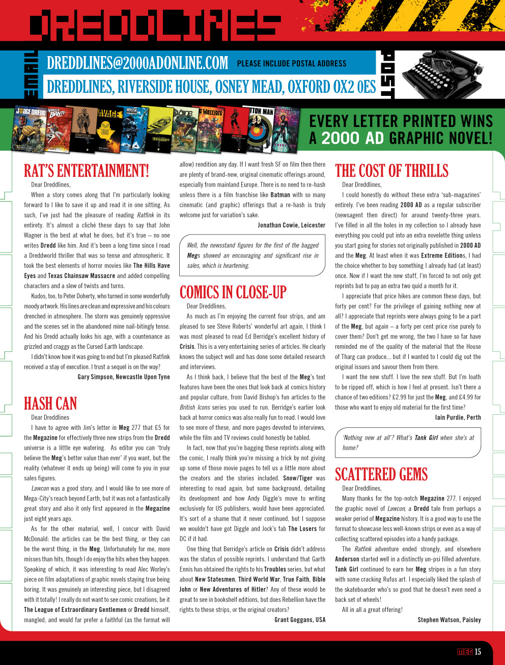Read online Judge Dredd Megazine (Vol. 5) comic -  Issue #279 - 15