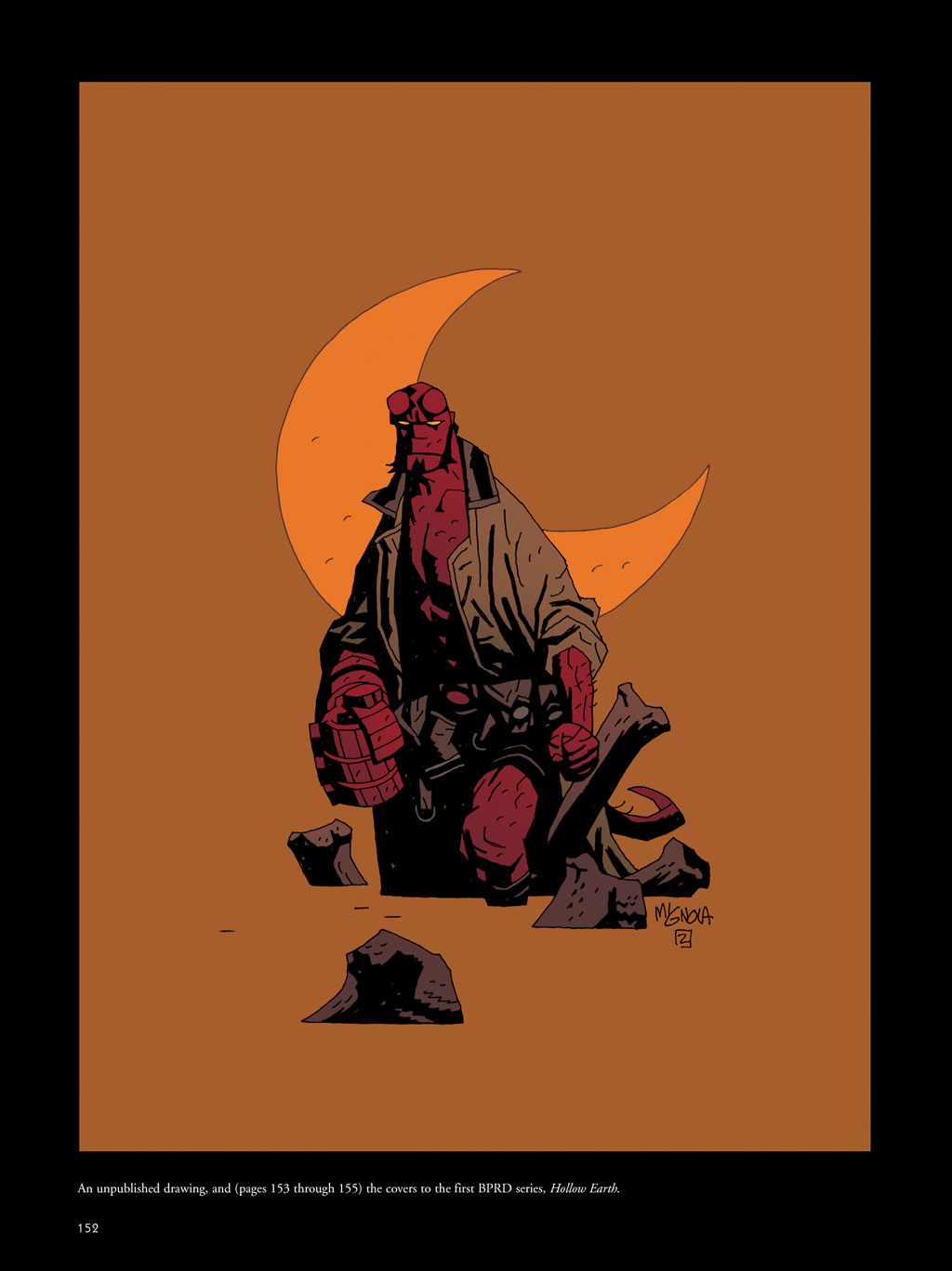 Read online The Art of Hellboy comic -  Issue # TPB - 153