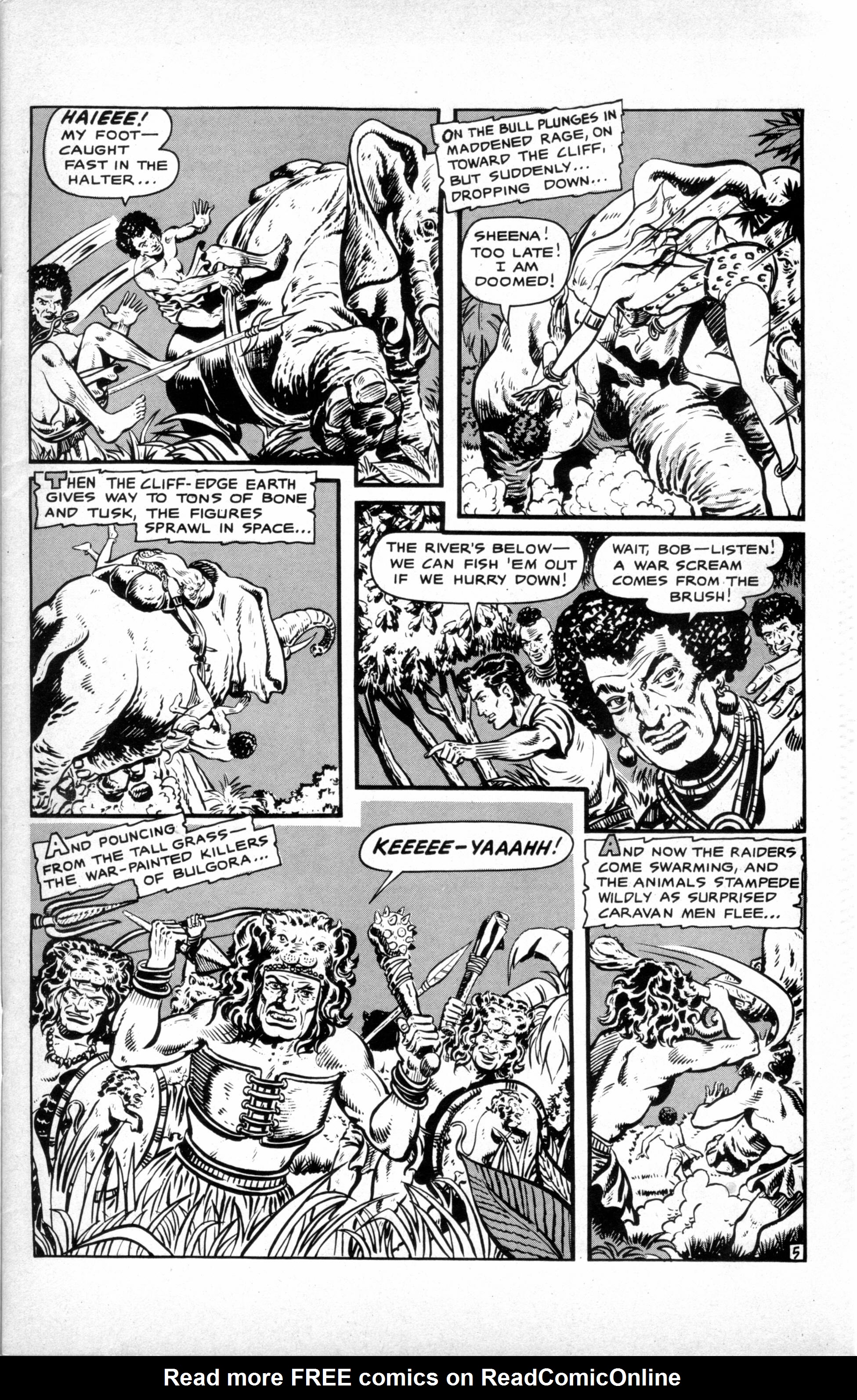 Read online Jungle Girls (1988) comic -  Issue #8 - 7