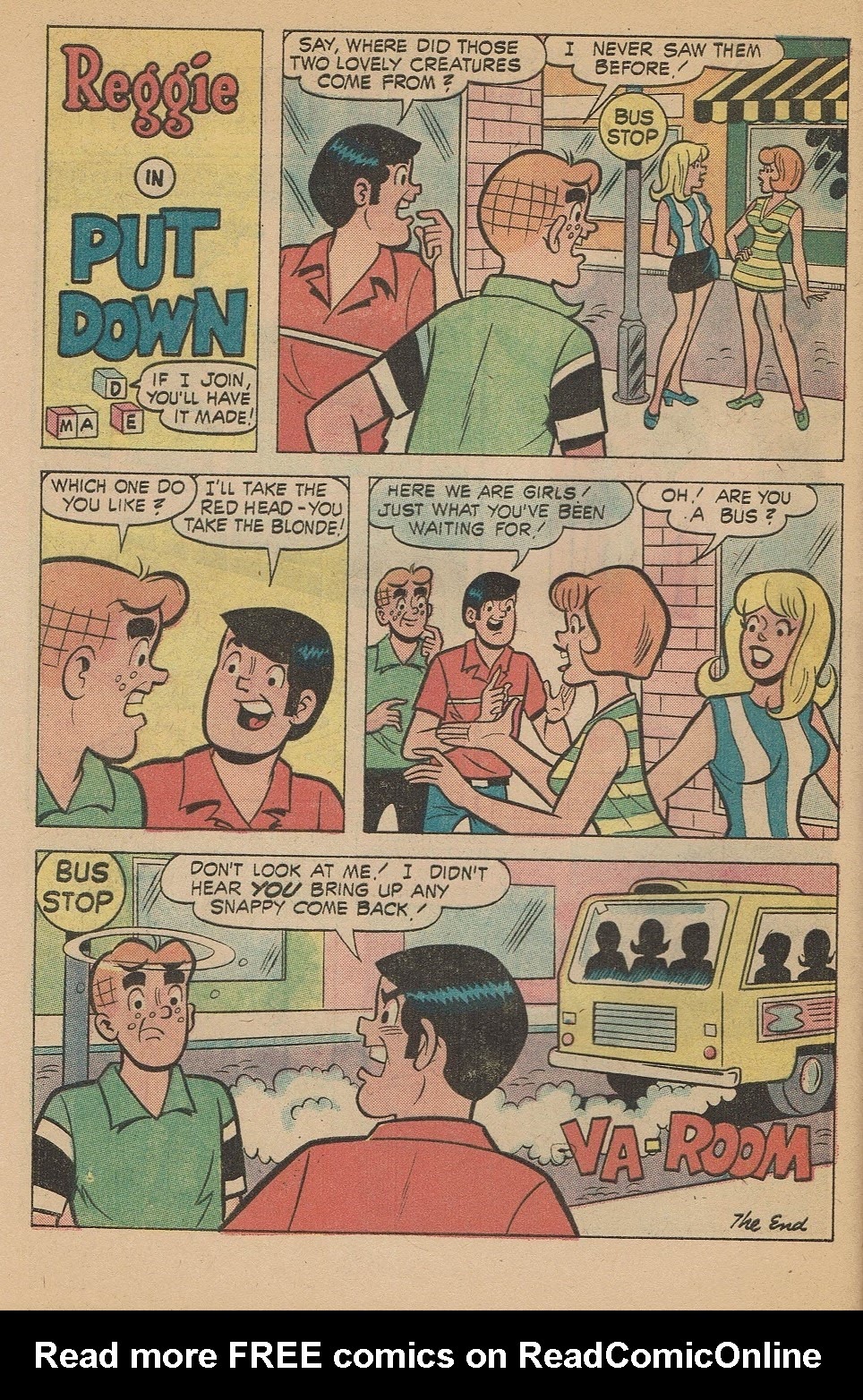 Read online Reggie's Wise Guy Jokes comic -  Issue #23 - 47