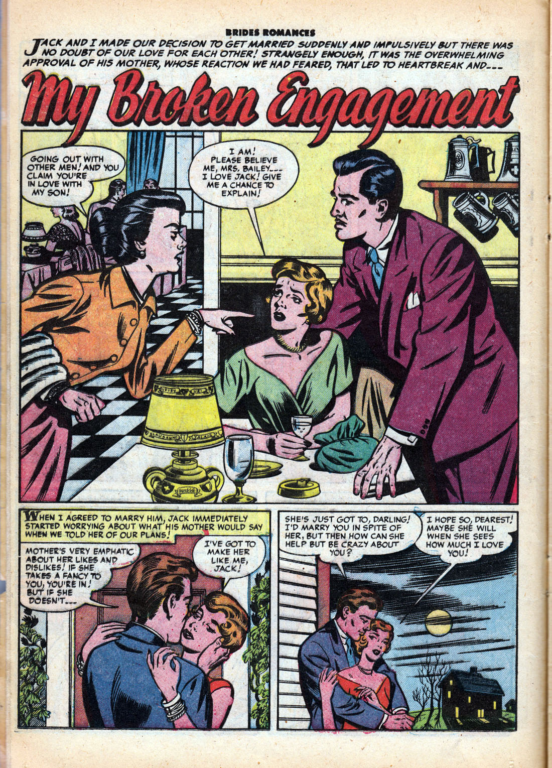 Read online Brides Romances comic -  Issue #6 - 12