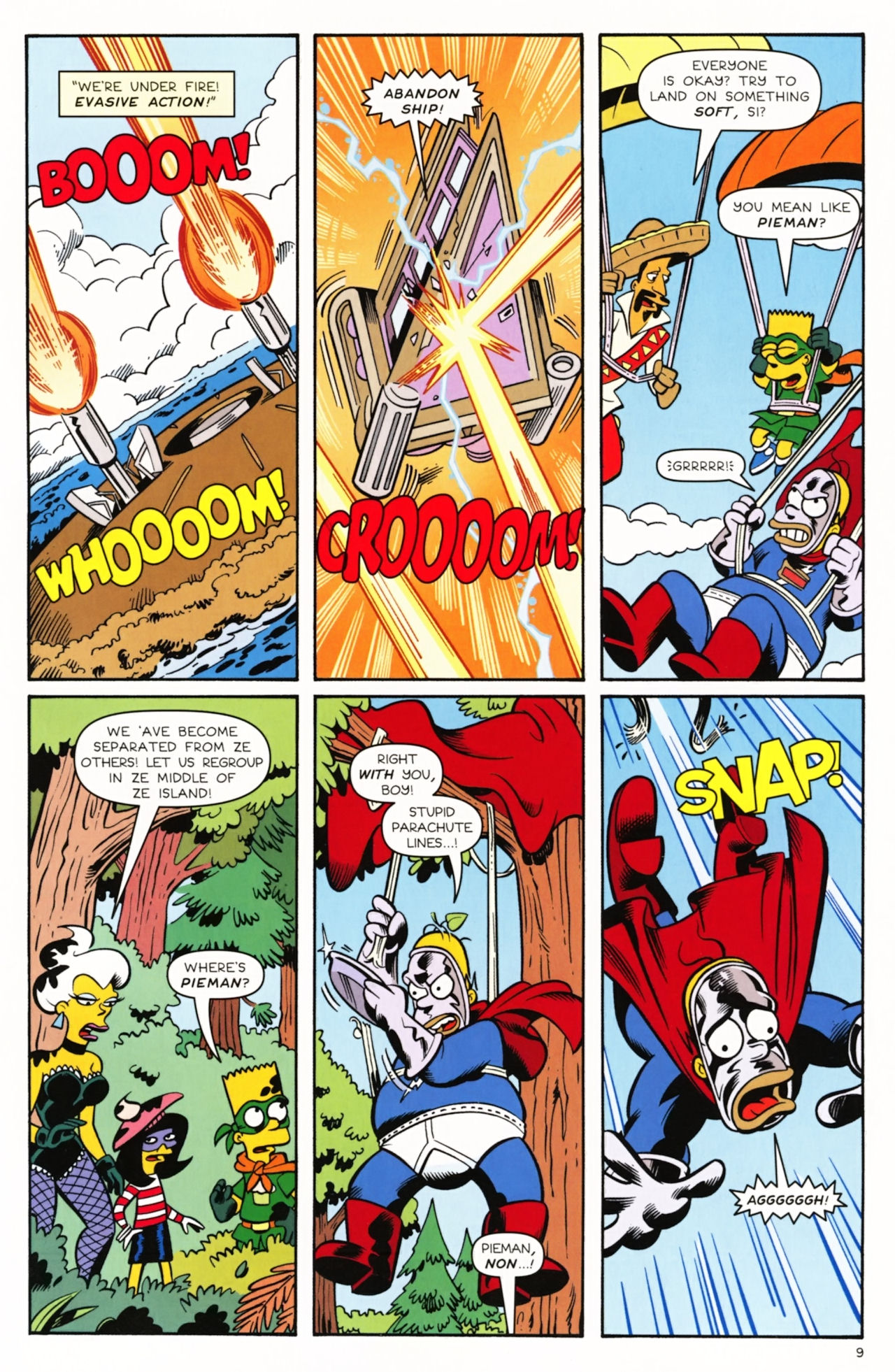 Read online Bongo Comics Presents Simpsons Super Spectacular comic -  Issue #11 - 11