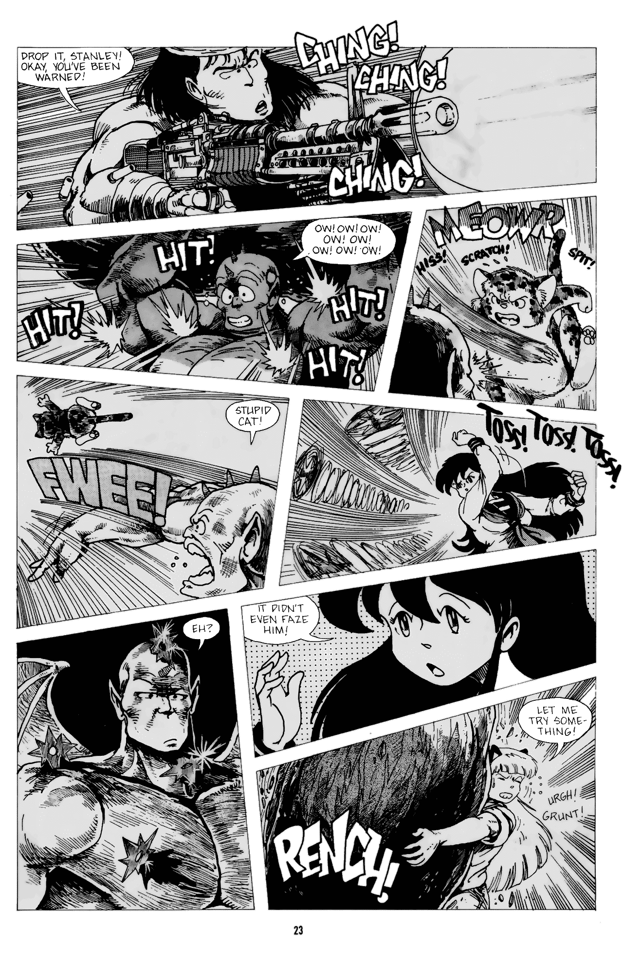 Read online Ninja High School (1986) comic -  Issue #4 - 25