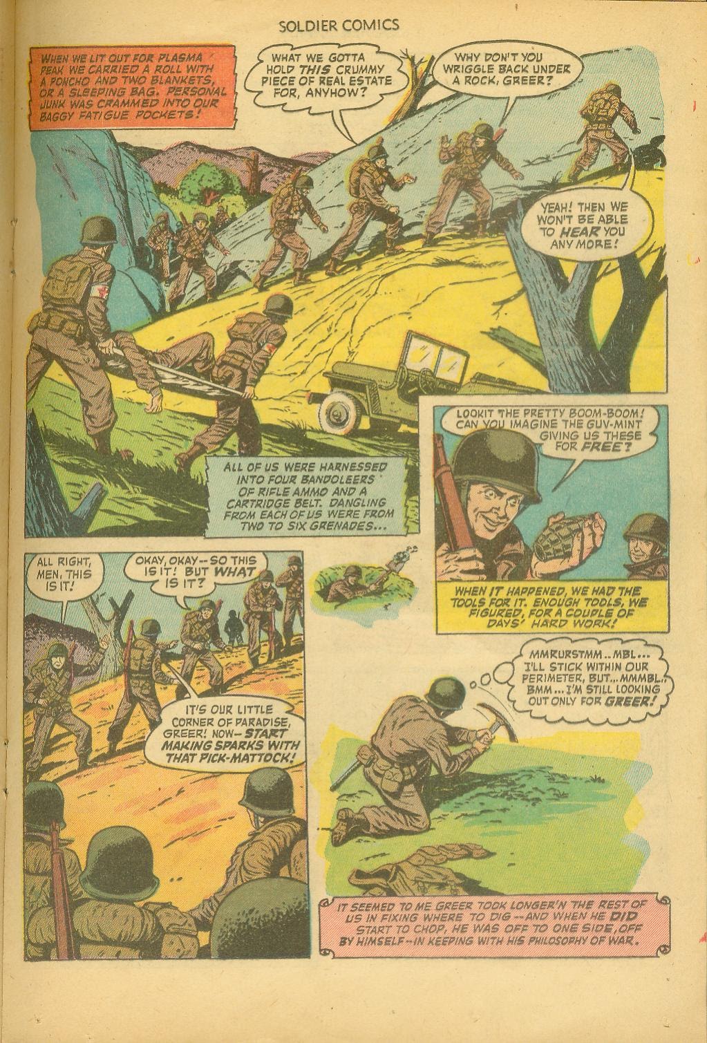 Read online Soldier Comics comic -  Issue #5 - 17