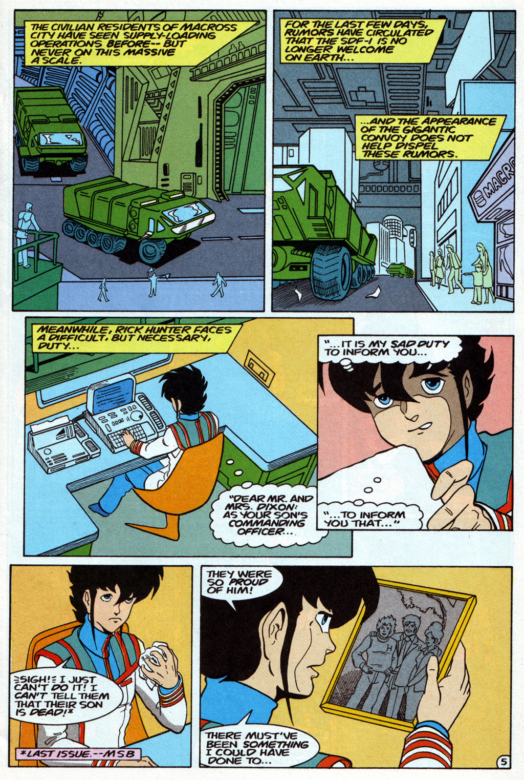 Read online Robotech The Macross Saga comic -  Issue #20 - 7