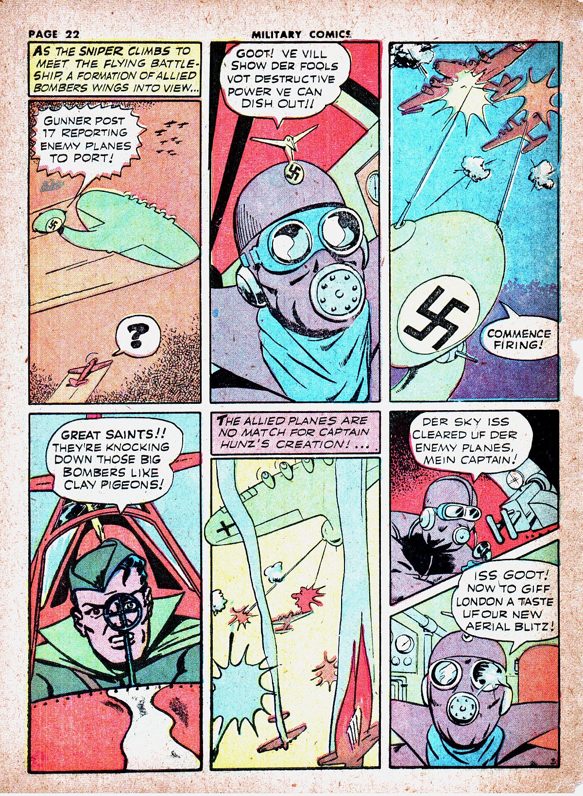 Read online Military Comics comic -  Issue #19 - 25