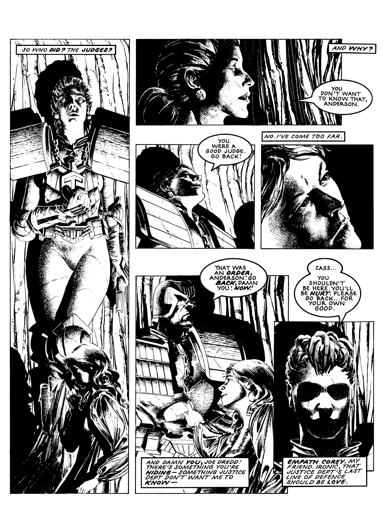 Read online Judge Anderson: The Psi Files comic -  Issue # TPB 1 - 405