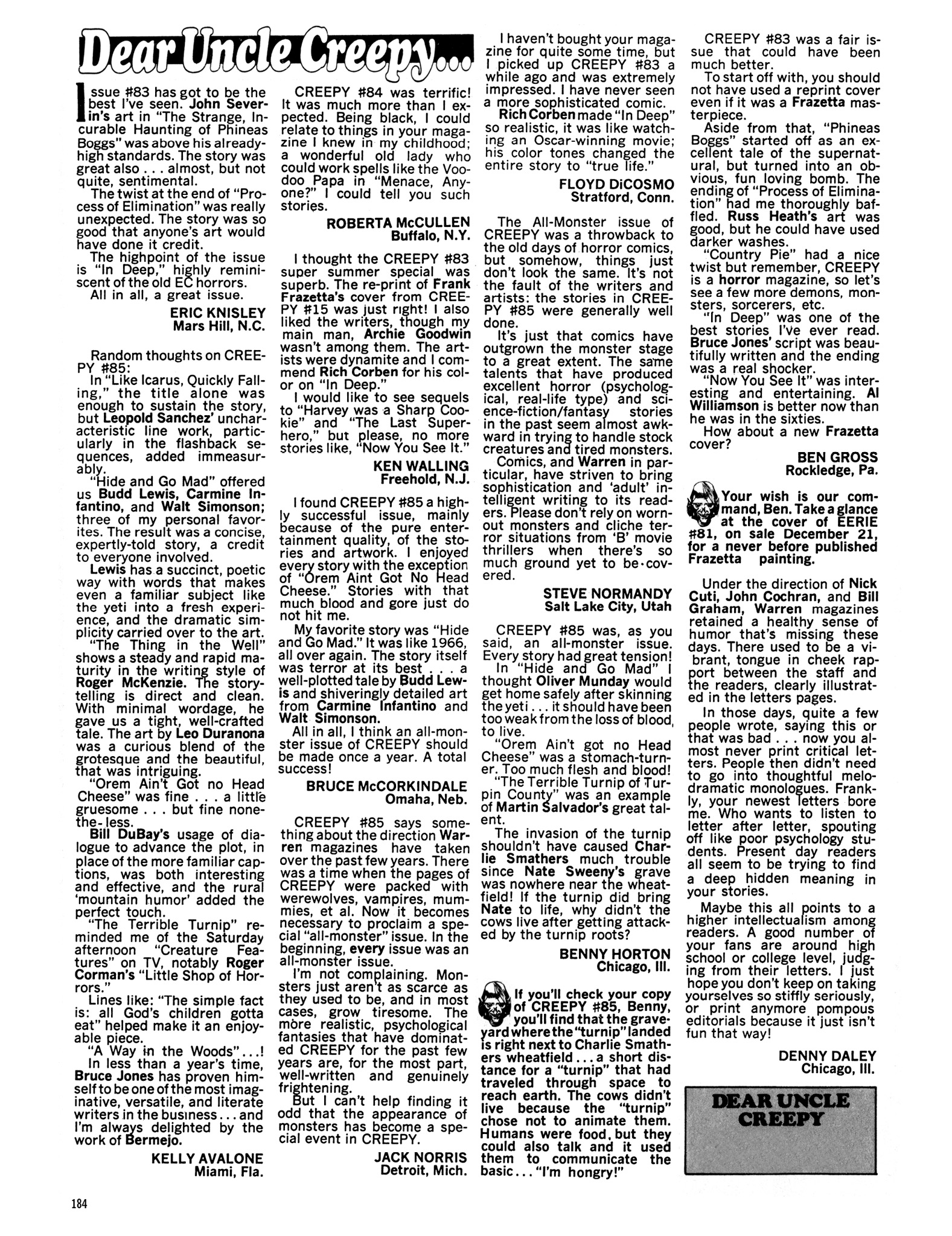 Read online Creepy Archives comic -  Issue # TPB 18 (Part 2) - 86