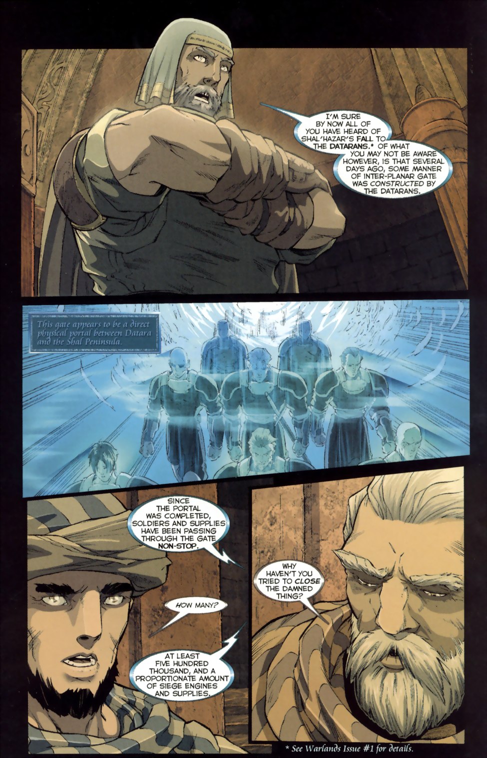 Read online Warlands comic -  Issue #5 - 11