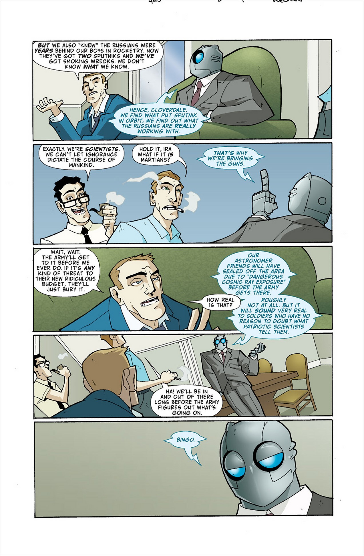 Read online Atomic Robo and the Shadow From Beyond Time comic -  Issue #3 - 5