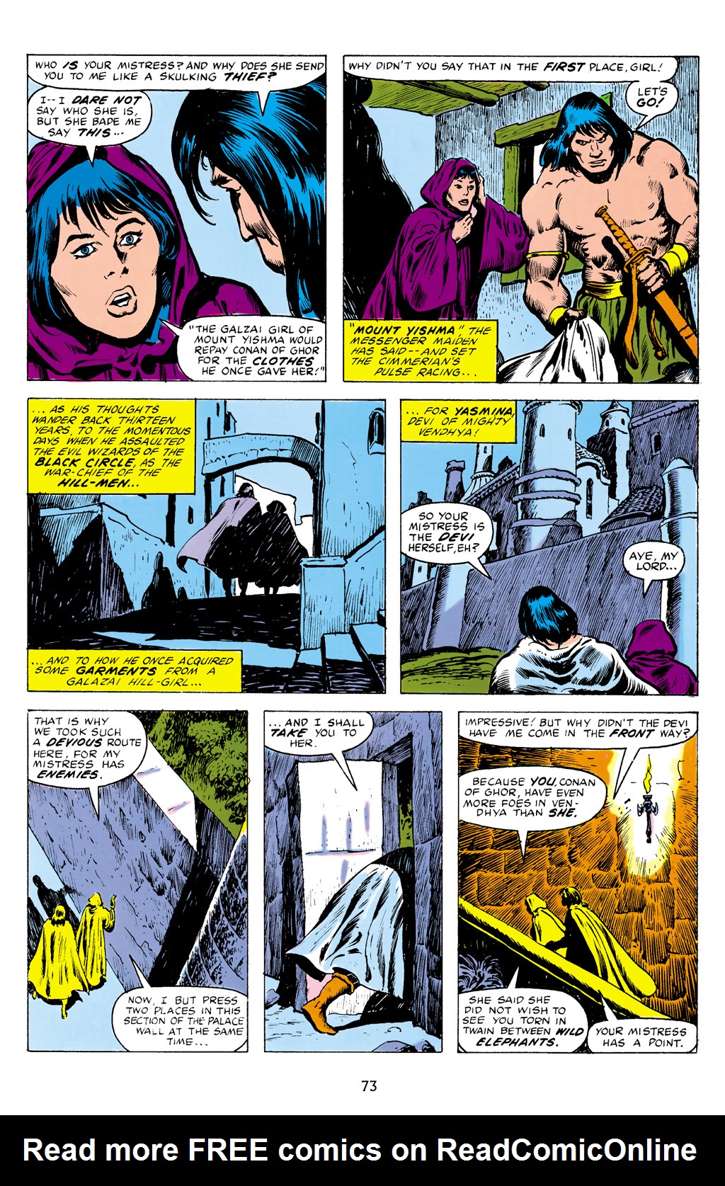 Read online The Chronicles of King Conan comic -  Issue # TPB 2 (Part 1) - 71