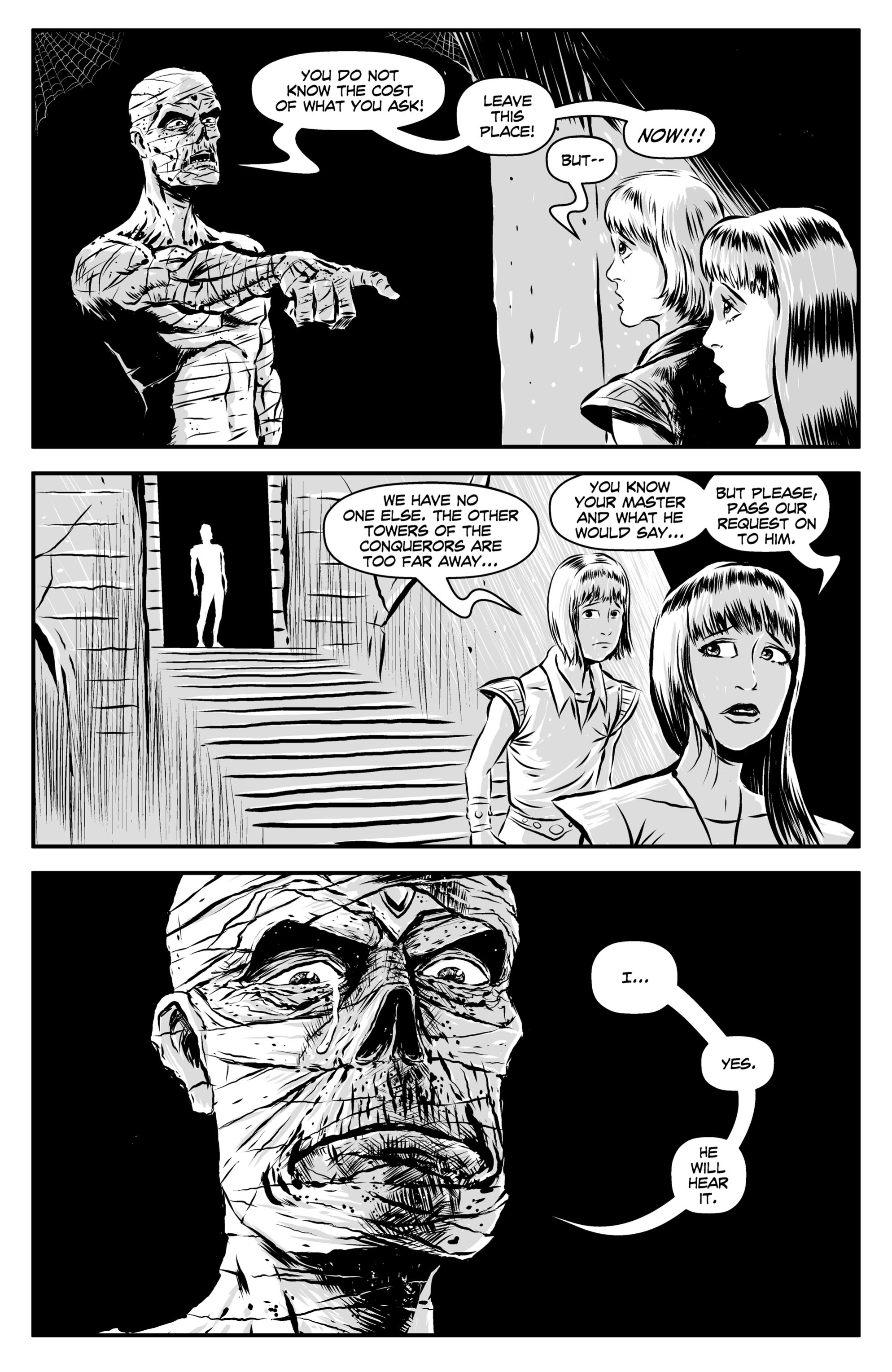 Read online Mummator and the Conquerors of the Cosmos comic -  Issue # Full - 17