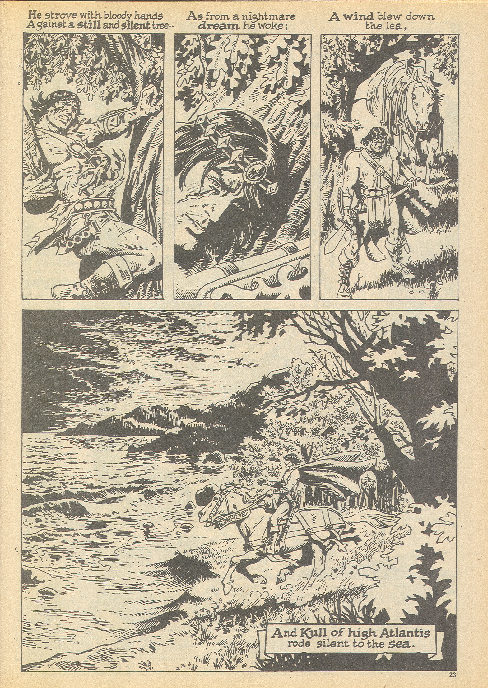 Read online The Savage Sword of Conan (1975) comic -  Issue #13 - 23