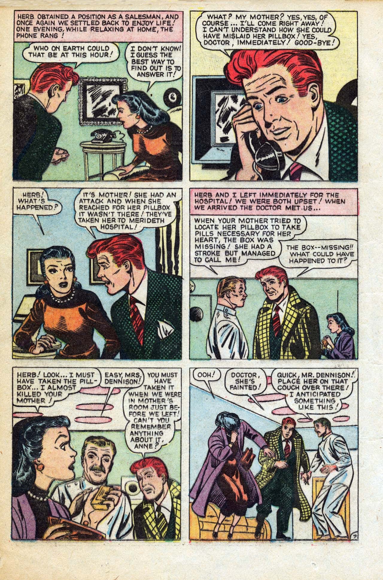 Read online Love Romances comic -  Issue #8 - 18